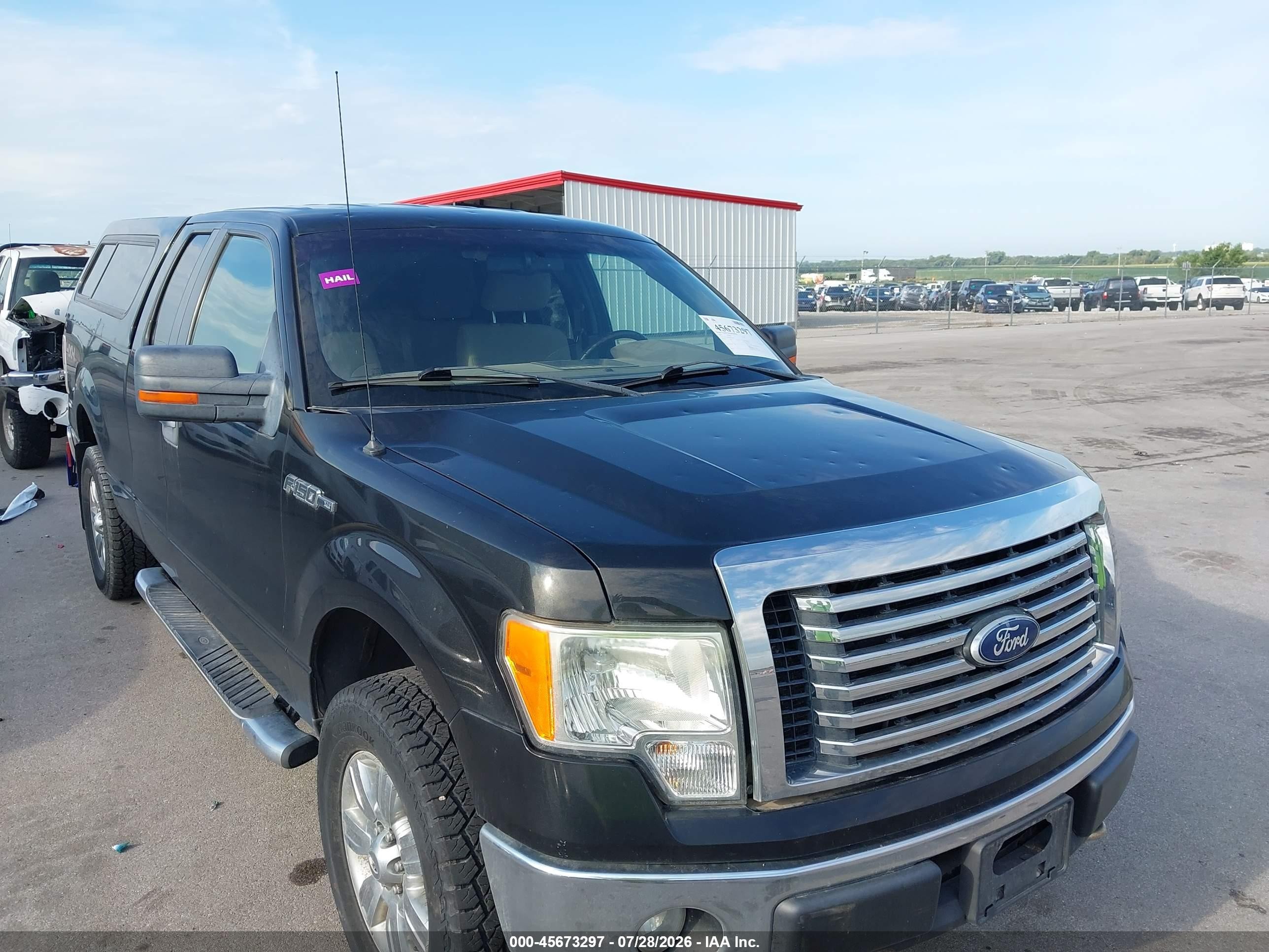 2010 Ford F-150 Stx/xl/xlt Black vin: 1FTEX1E86AKA77094
