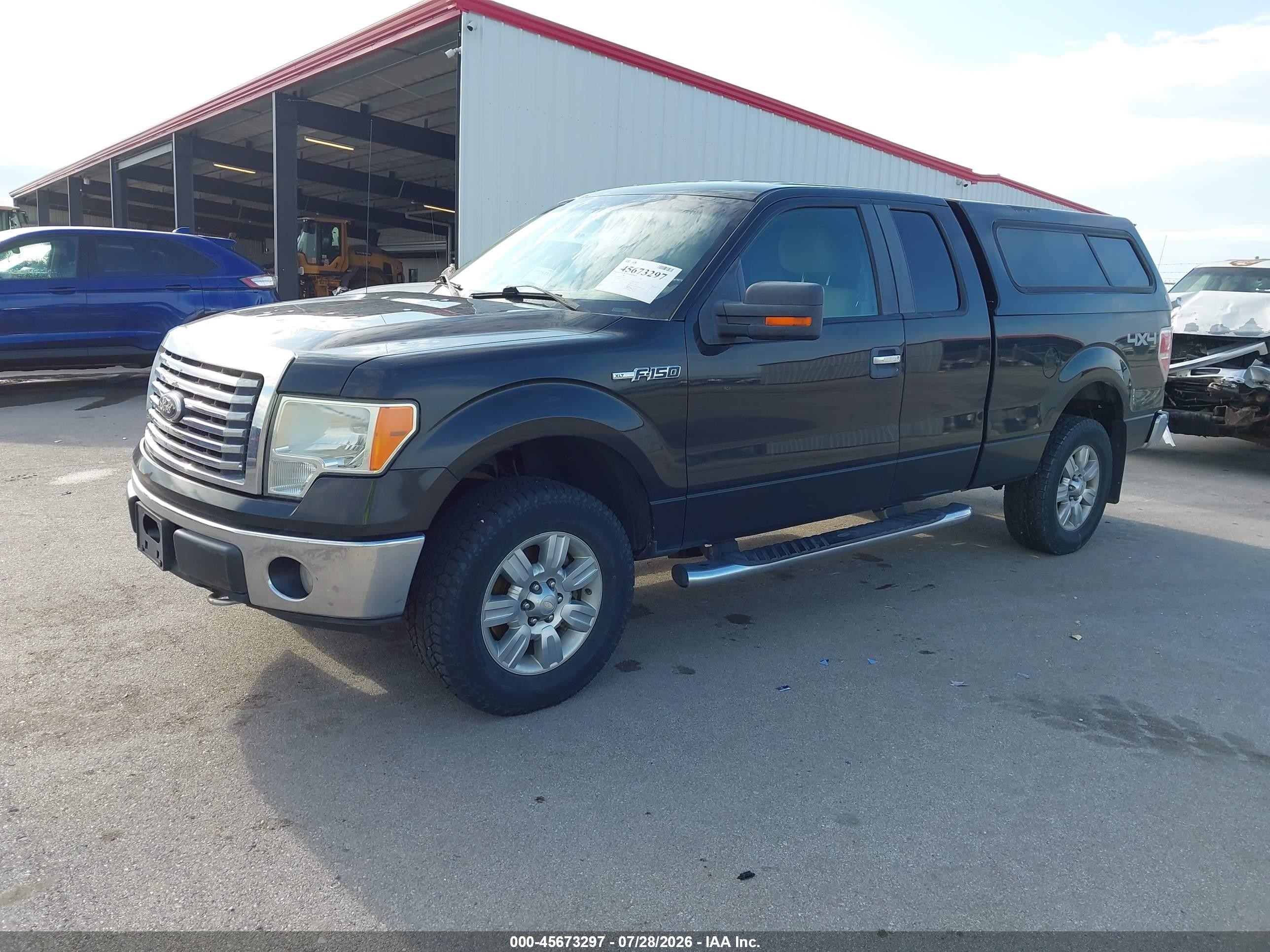 2010 Ford F-150 Stx/xl/xlt Black vin: 1FTEX1E86AKA77094