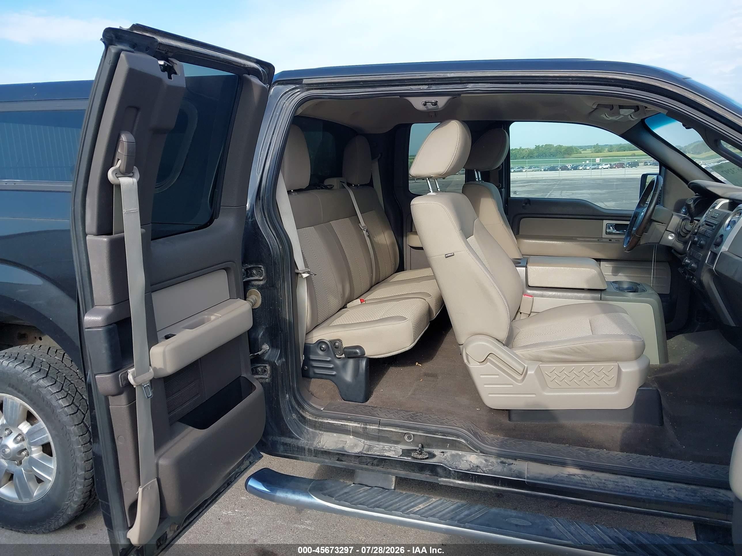 2010 Ford F-150 Stx/xl/xlt Black vin: 1FTEX1E86AKA77094