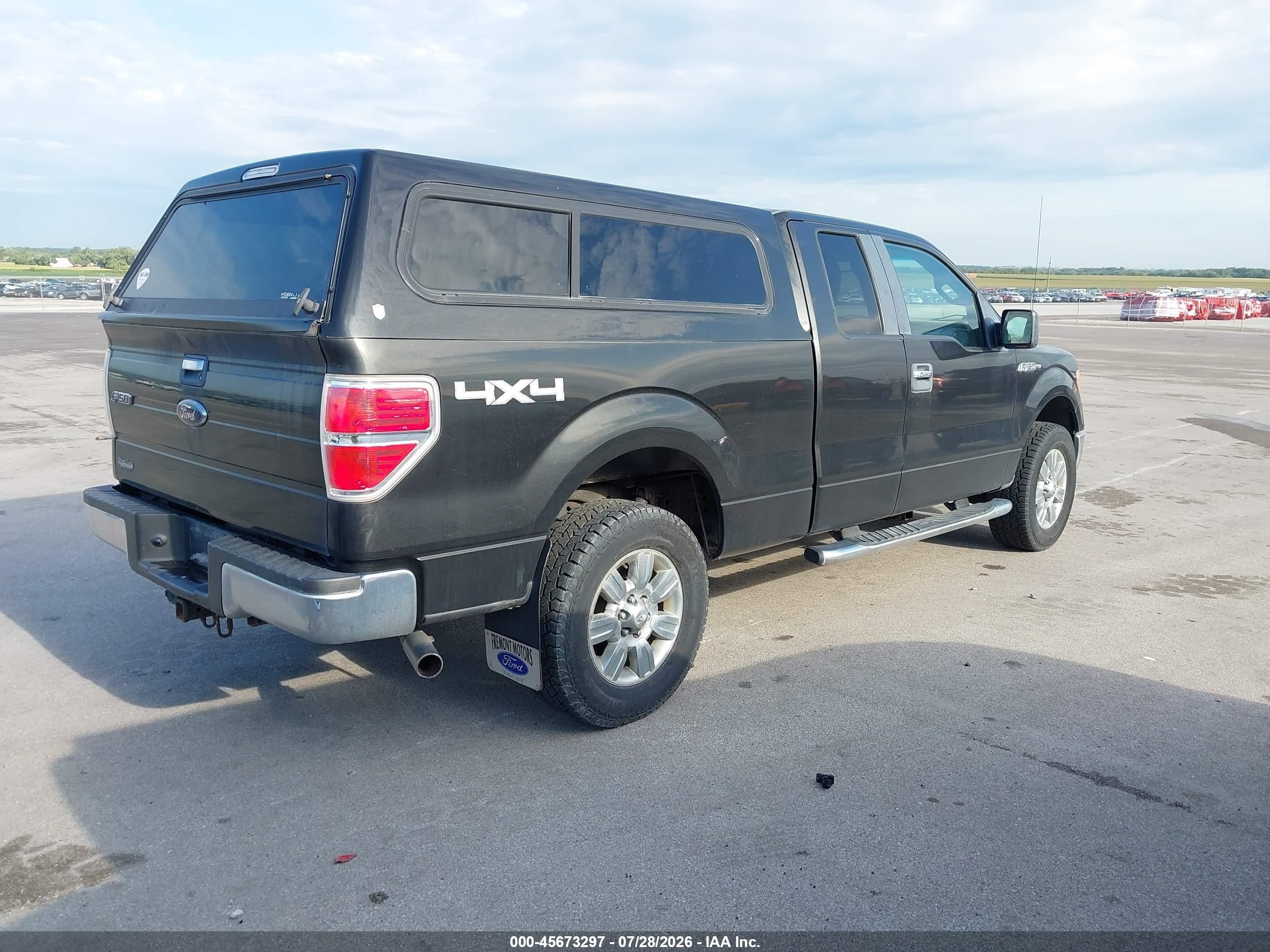 2010 Ford F-150 Stx/xl/xlt Black vin: 1FTEX1E86AKA77094