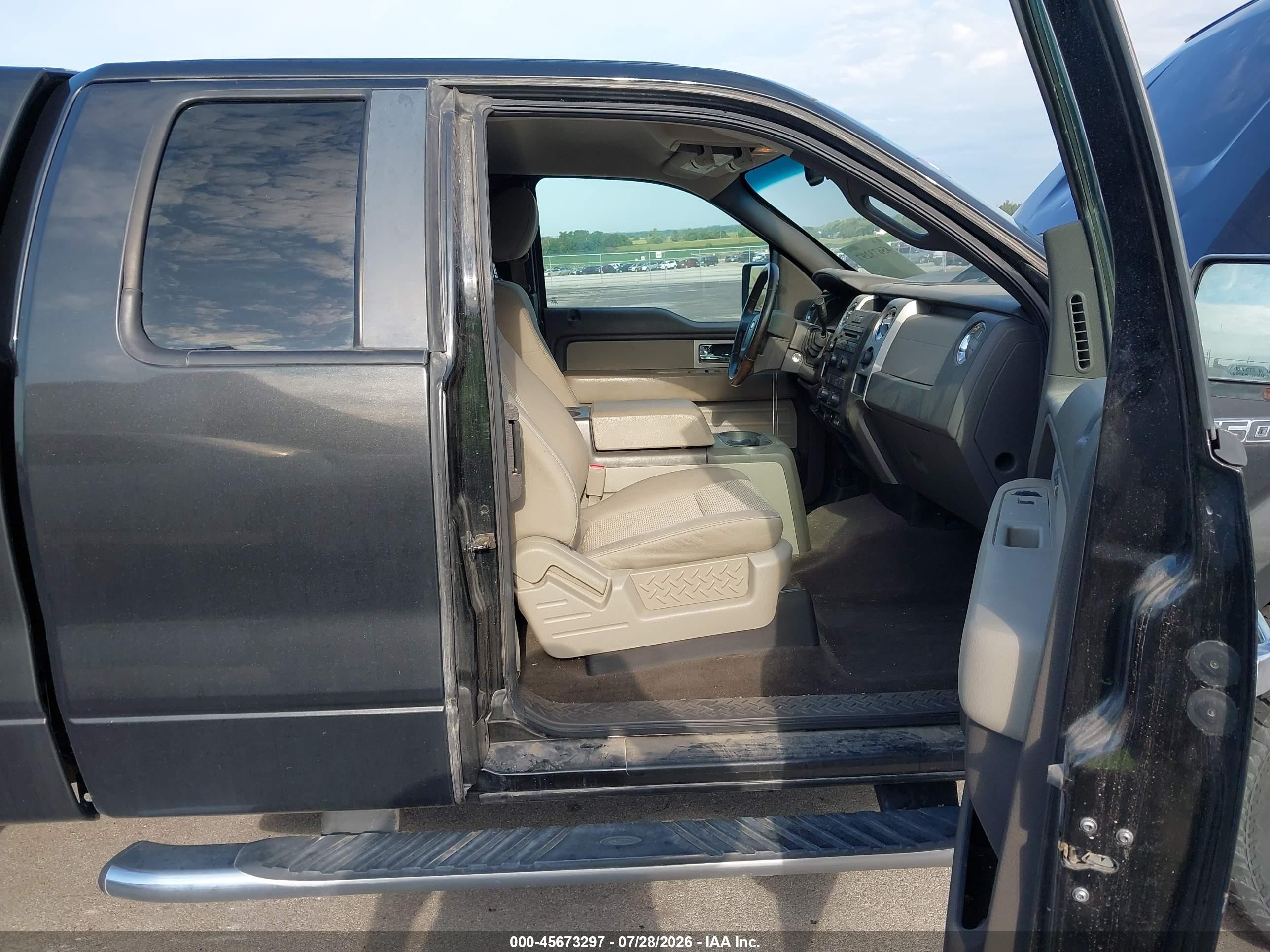 2010 Ford F-150 Stx/xl/xlt Black vin: 1FTEX1E86AKA77094