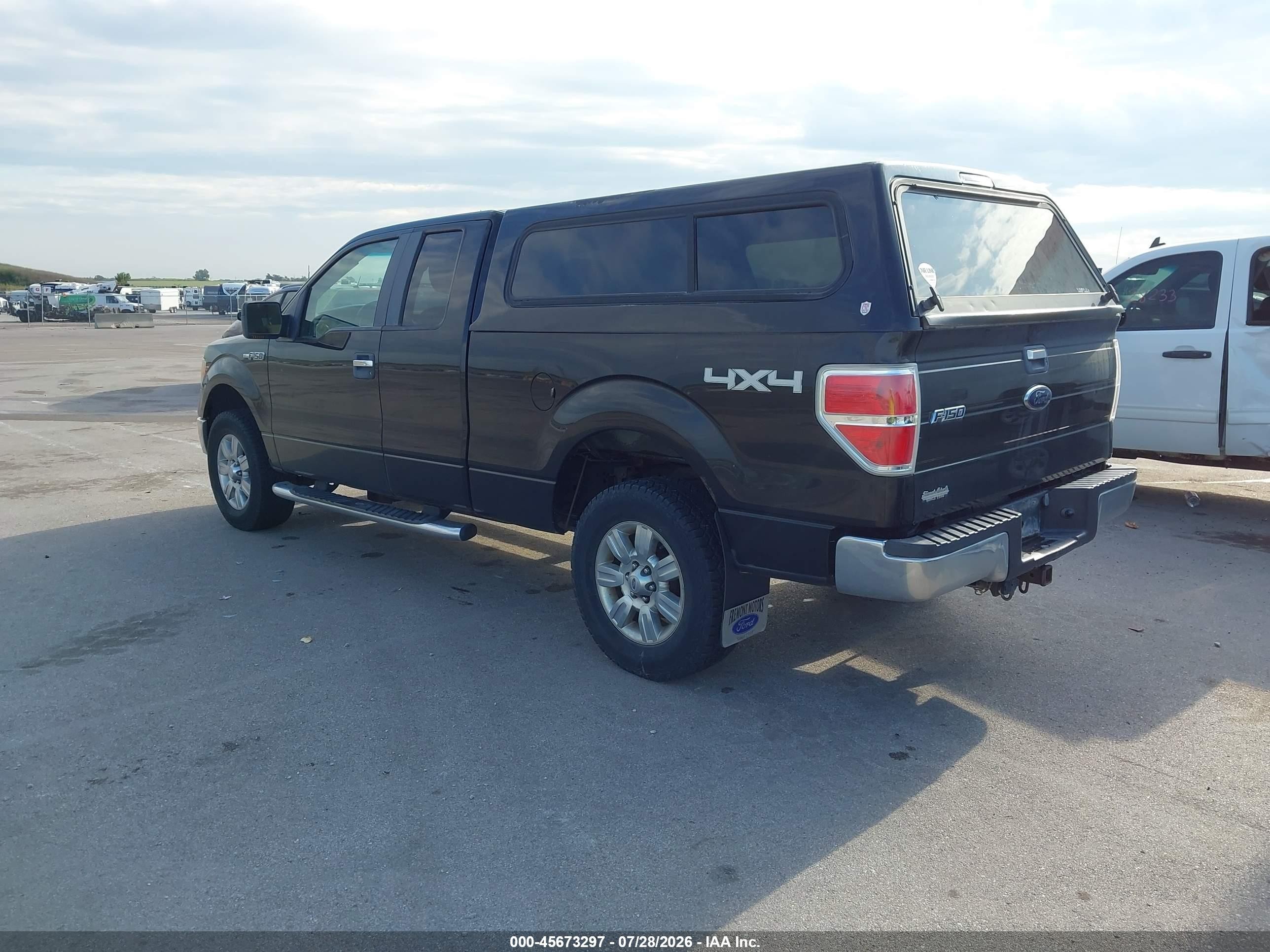 2010 Ford F-150 Stx/xl/xlt Black vin: 1FTEX1E86AKA77094