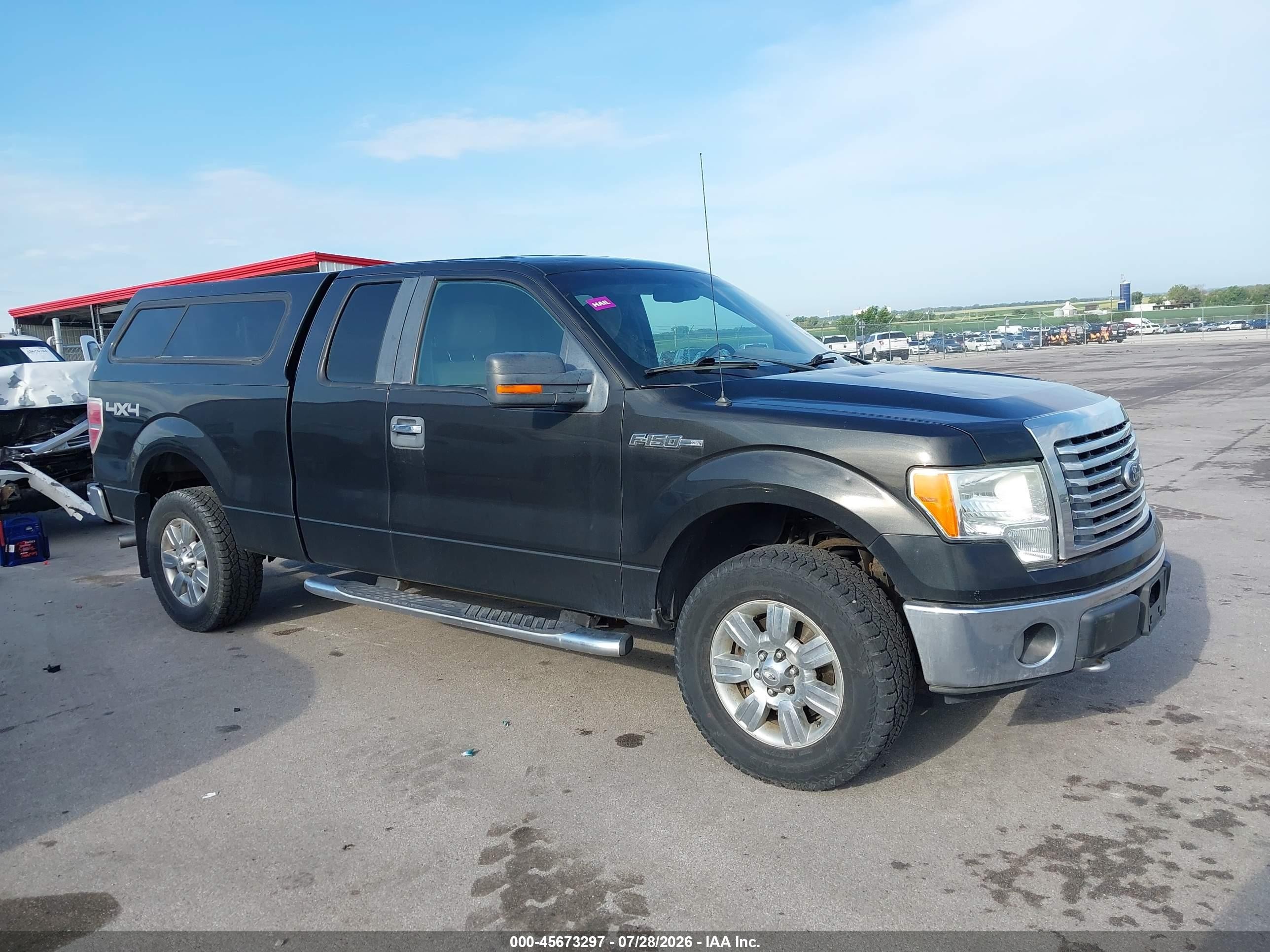 2010 Ford F-150 Stx/xl/xlt Black vin: 1FTEX1E86AKA77094