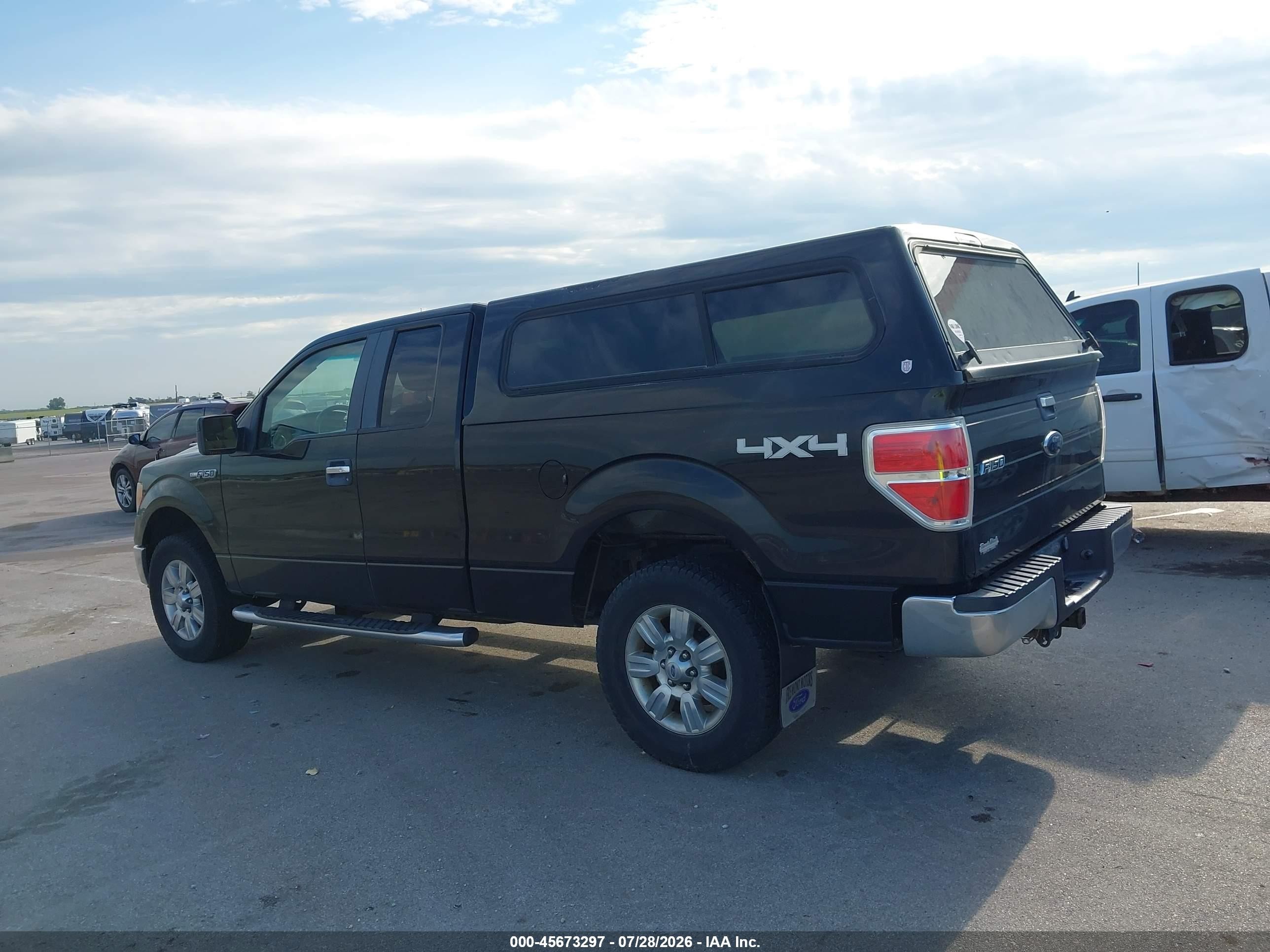 2010 Ford F-150 Stx/xl/xlt Black vin: 1FTEX1E86AKA77094