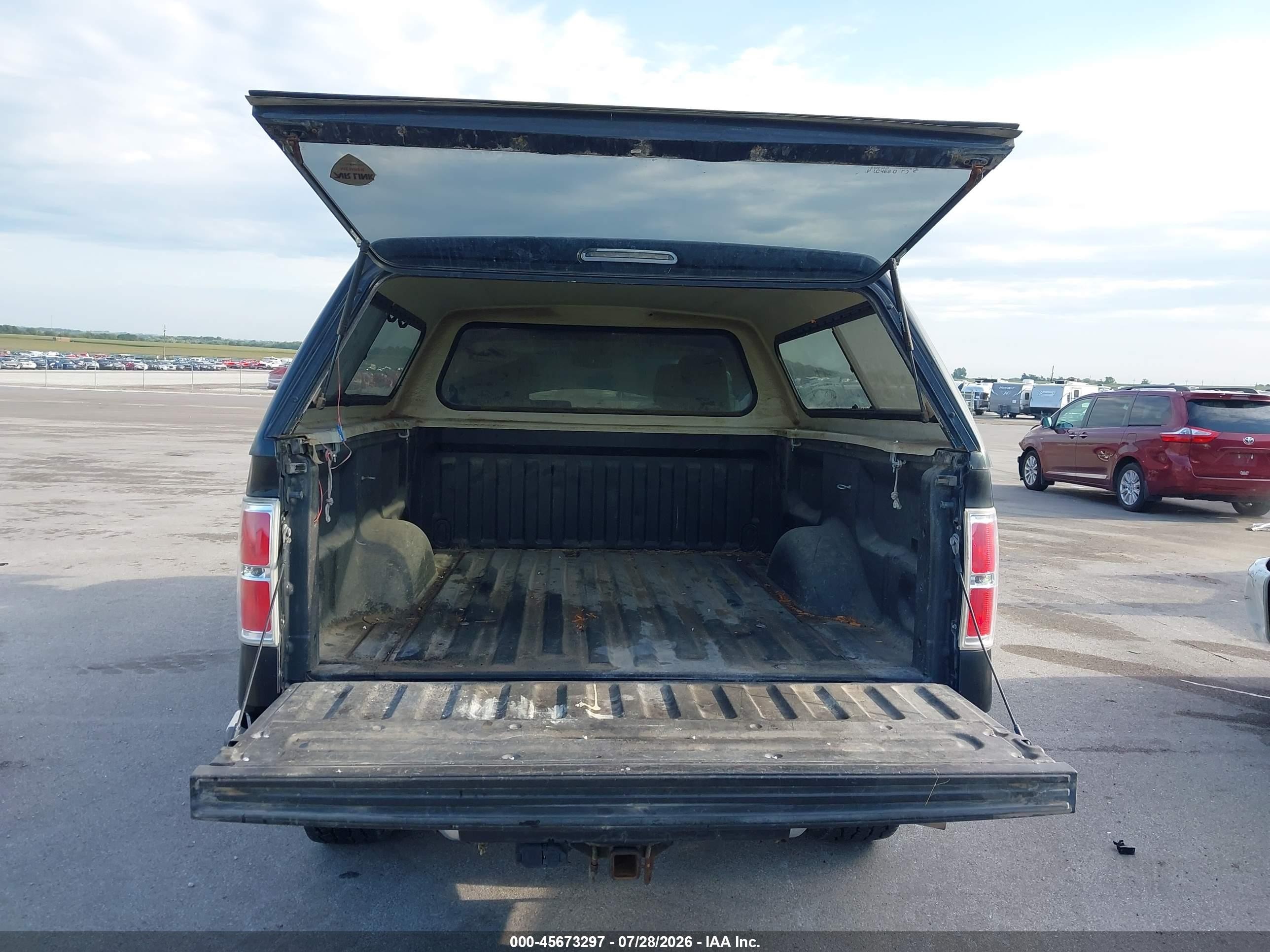 2010 Ford F-150 Stx/xl/xlt Black vin: 1FTEX1E86AKA77094