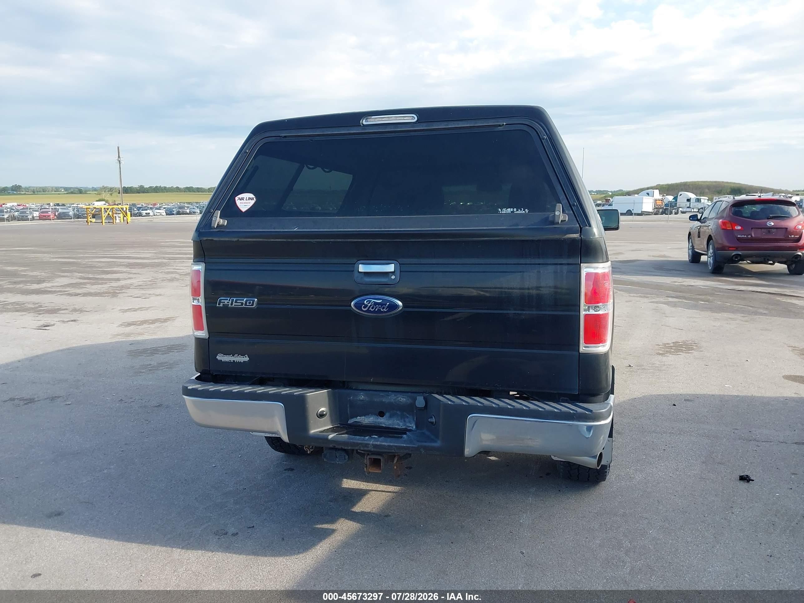 2010 Ford F-150 Stx/xl/xlt Black vin: 1FTEX1E86AKA77094