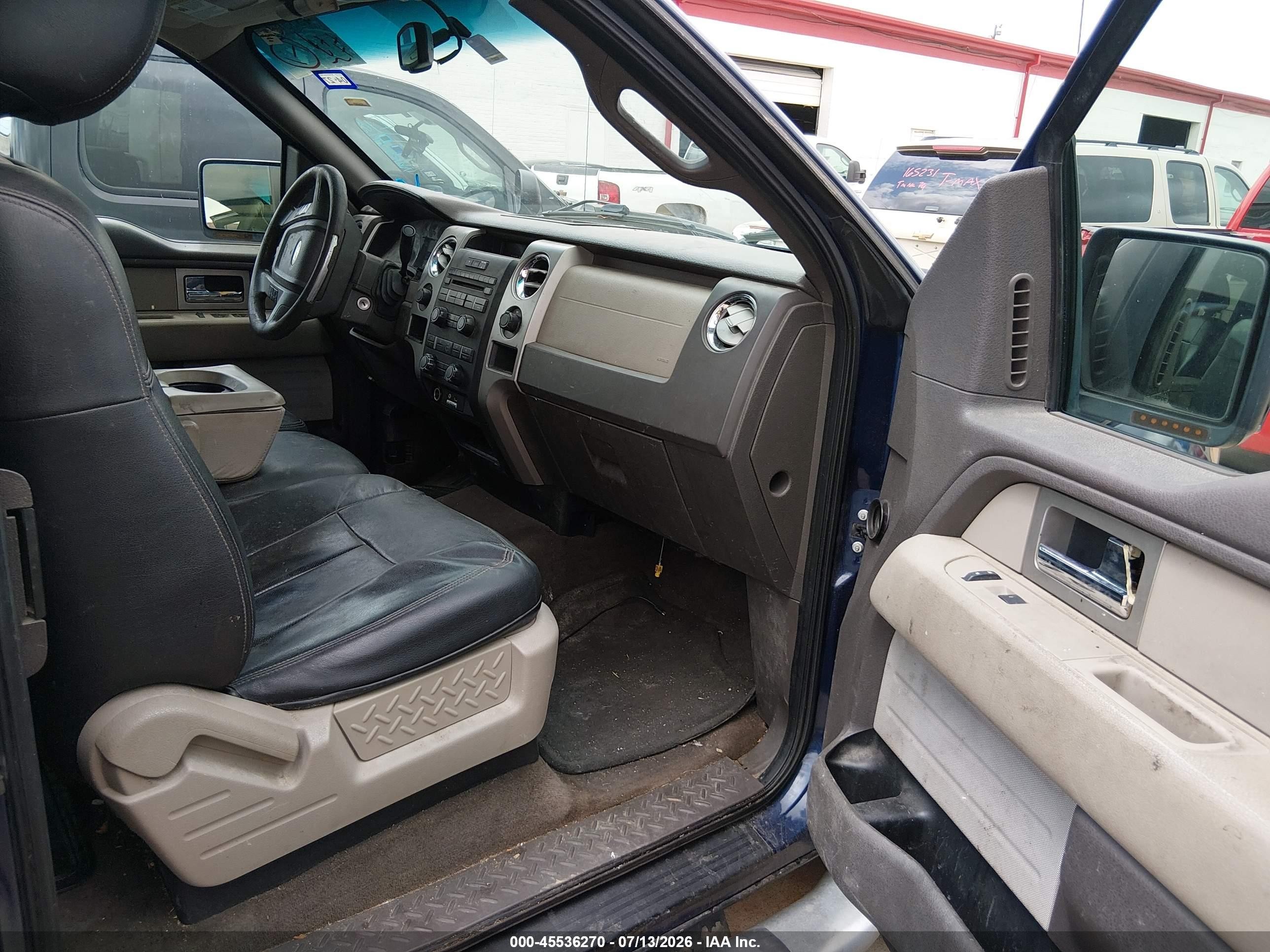 2010 Ford F-150 Stx/xl/xlt Blue vin: 1FTEX1E86AKC53934