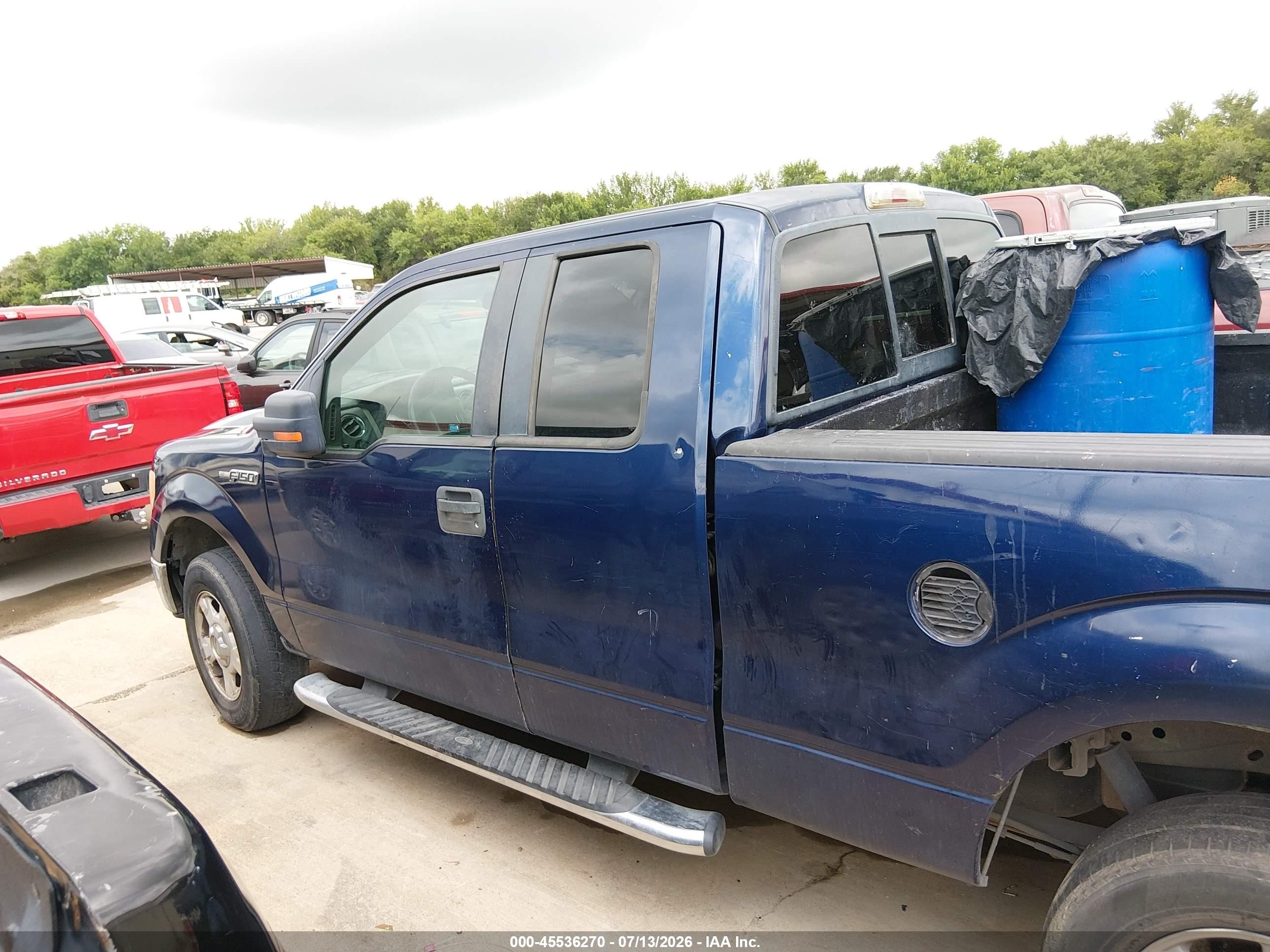 2010 Ford F-150 Stx/xl/xlt Blue vin: 1FTEX1E86AKC53934