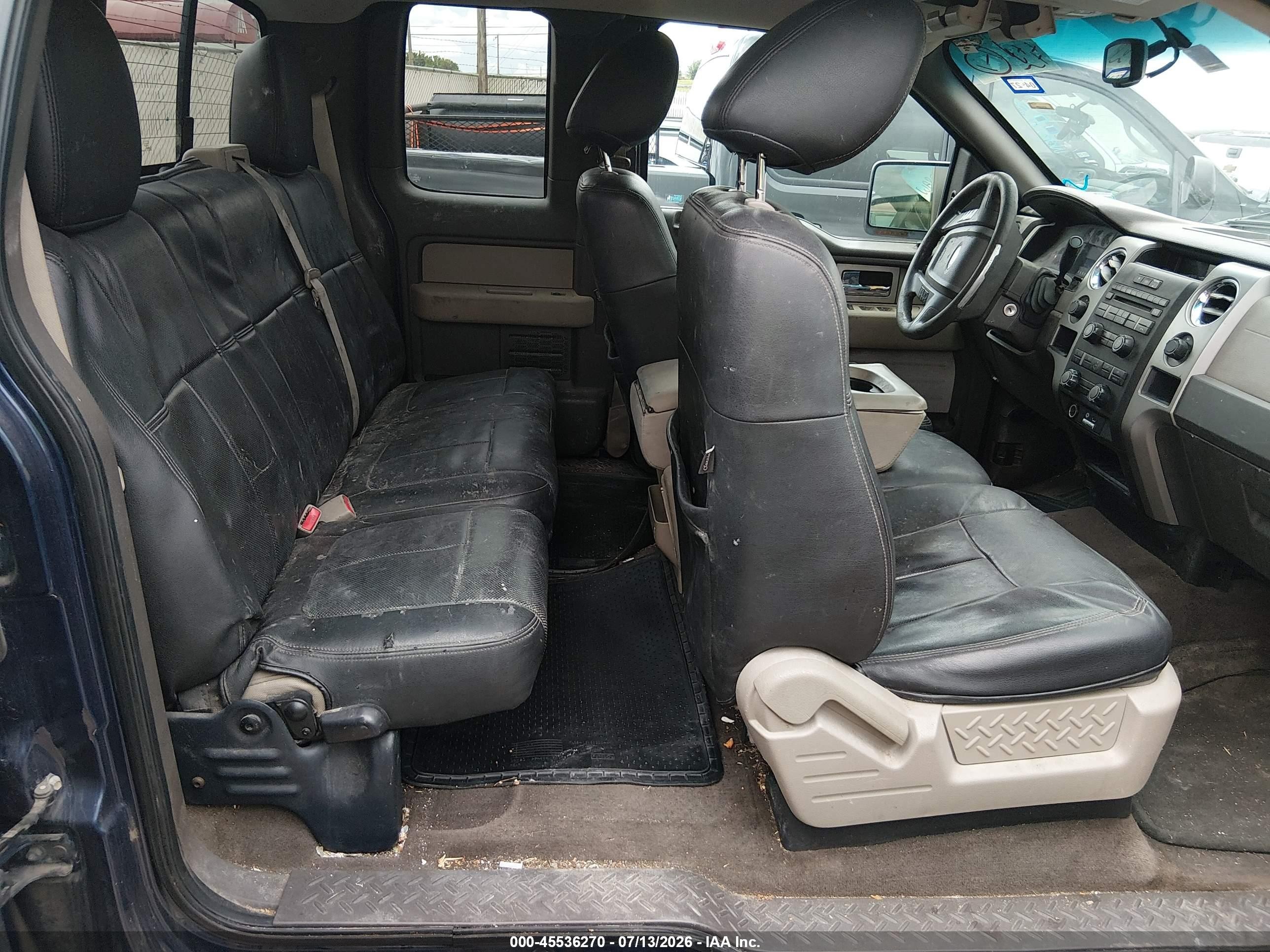 2010 Ford F-150 Stx/xl/xlt Blue vin: 1FTEX1E86AKC53934