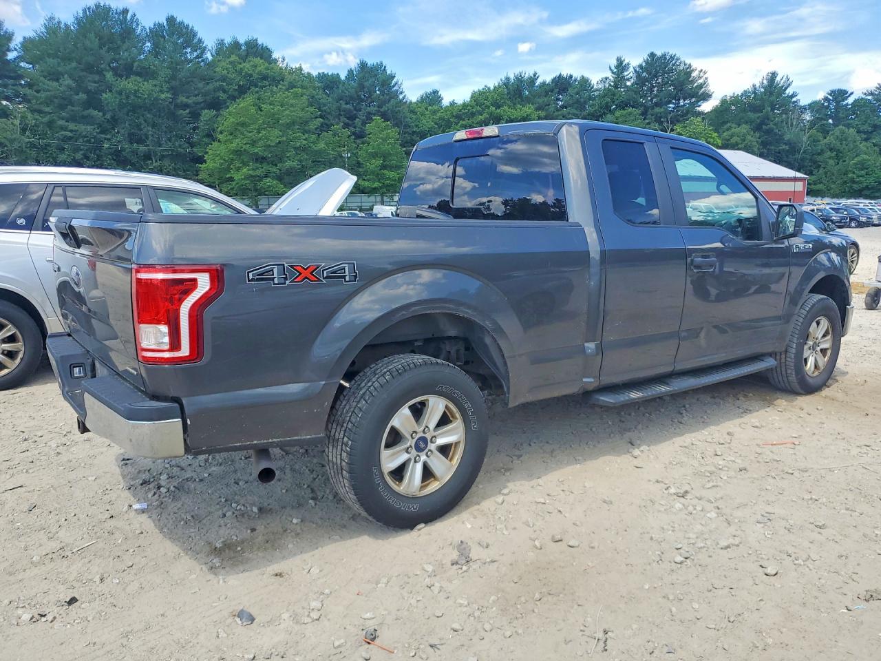 2015 Ford F150 Gray vin: 1FTEX1E86FFC81376
