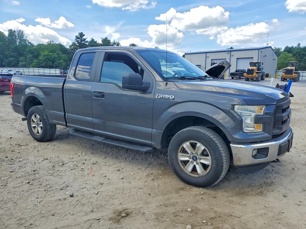 2015 Ford F150 Gray vin: 1FTEX1E86FFC81376