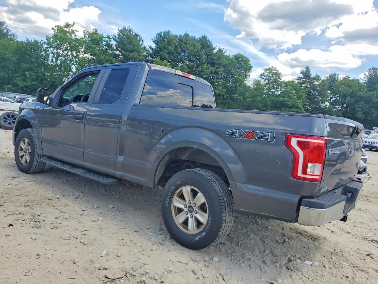 2015 Ford F150 Gray vin: 1FTEX1E86FFC81376