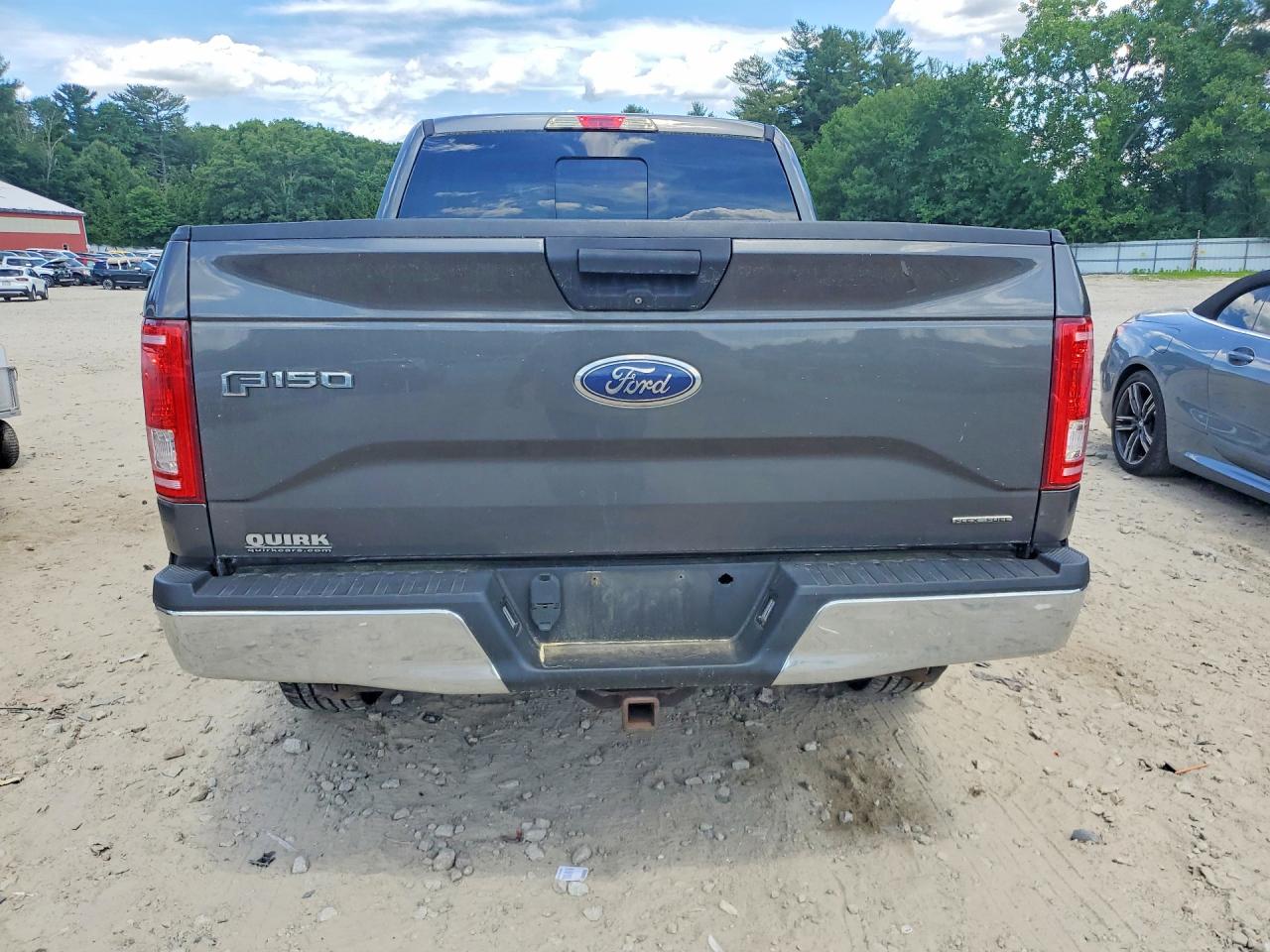 2015 Ford F150 Gray vin: 1FTEX1E86FFC81376