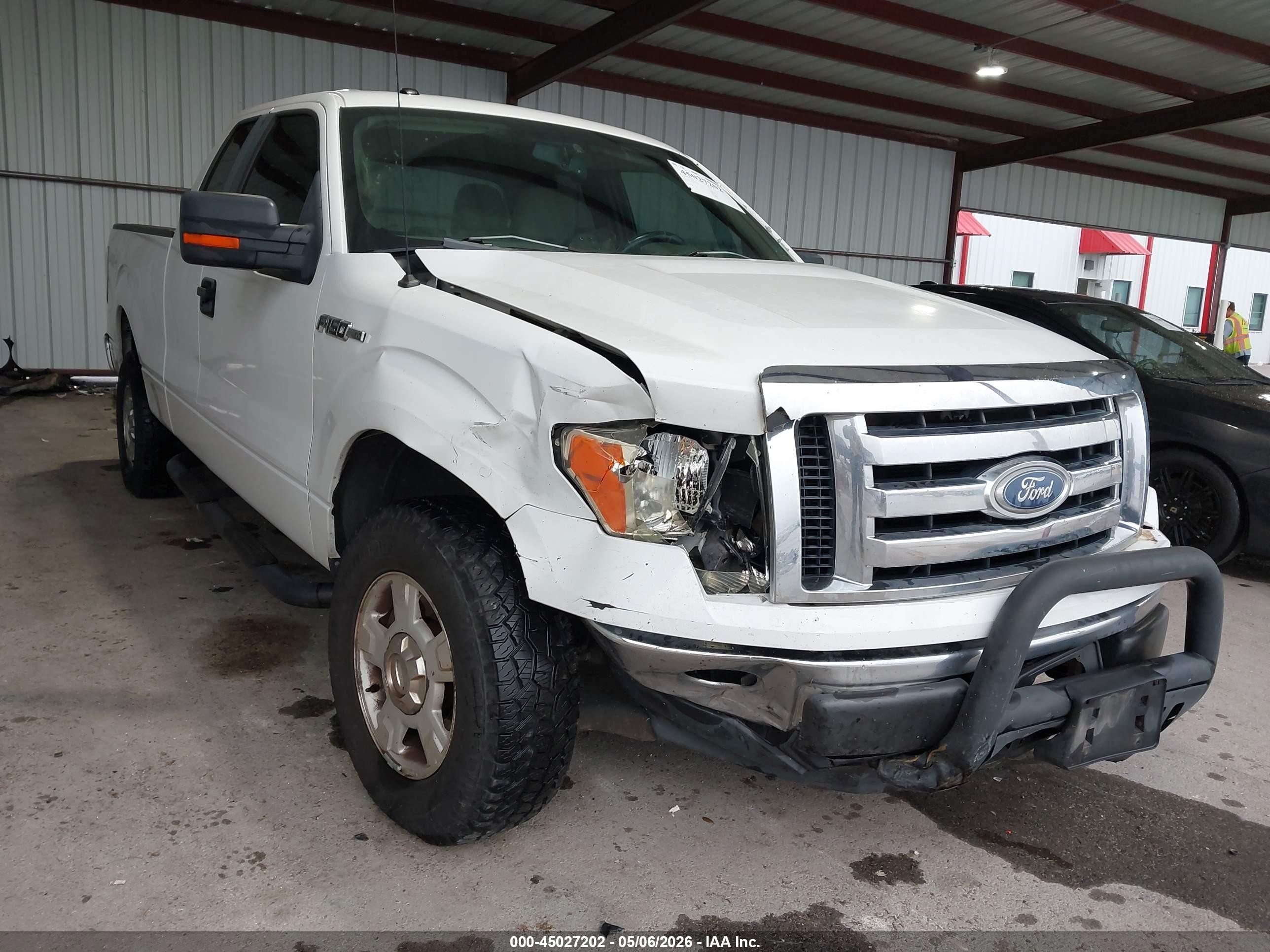 2010 Ford F-150 Stx/xl/xlt Белый vin: 1FTEX1E87AFC65633