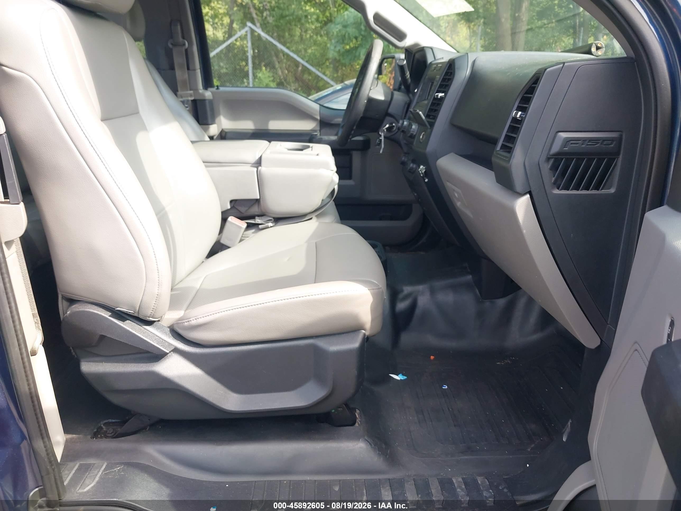 2015 Ford F-150 Xl Blue vin: 1FTEX1E87FFB48772