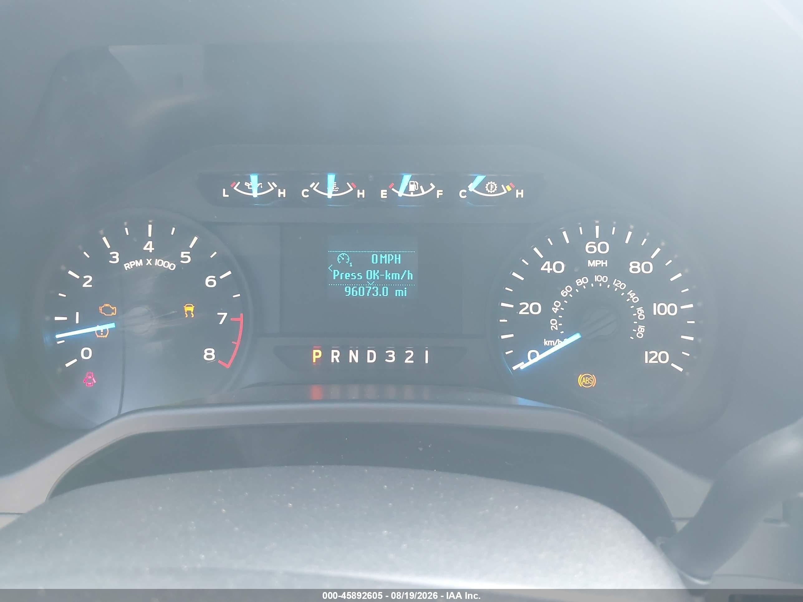 2015 Ford F-150 Xl Blue vin: 1FTEX1E87FFB48772