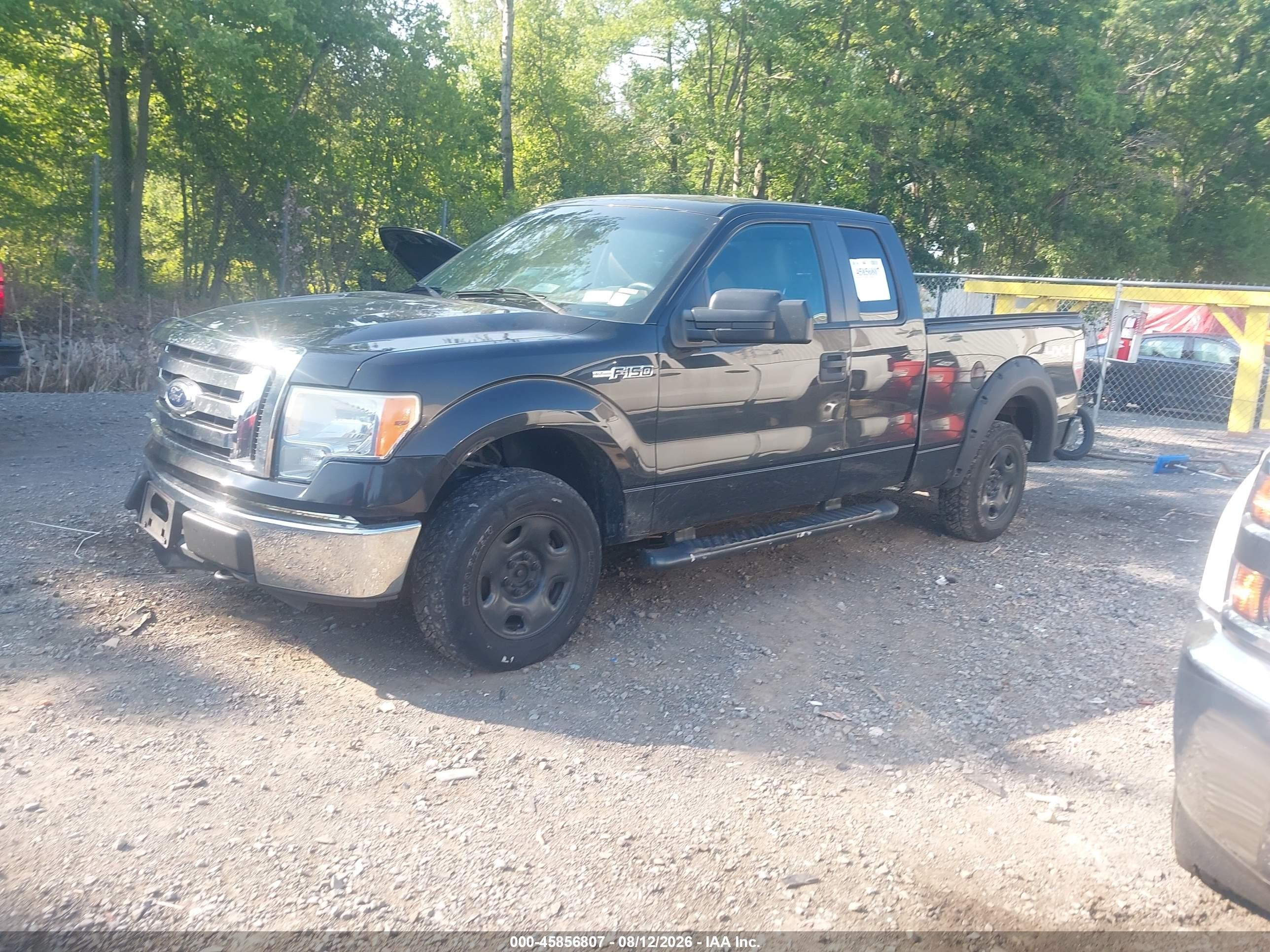 2010 Ford F-150 Xlt Black vin: 1FTEX1E88AFB40401