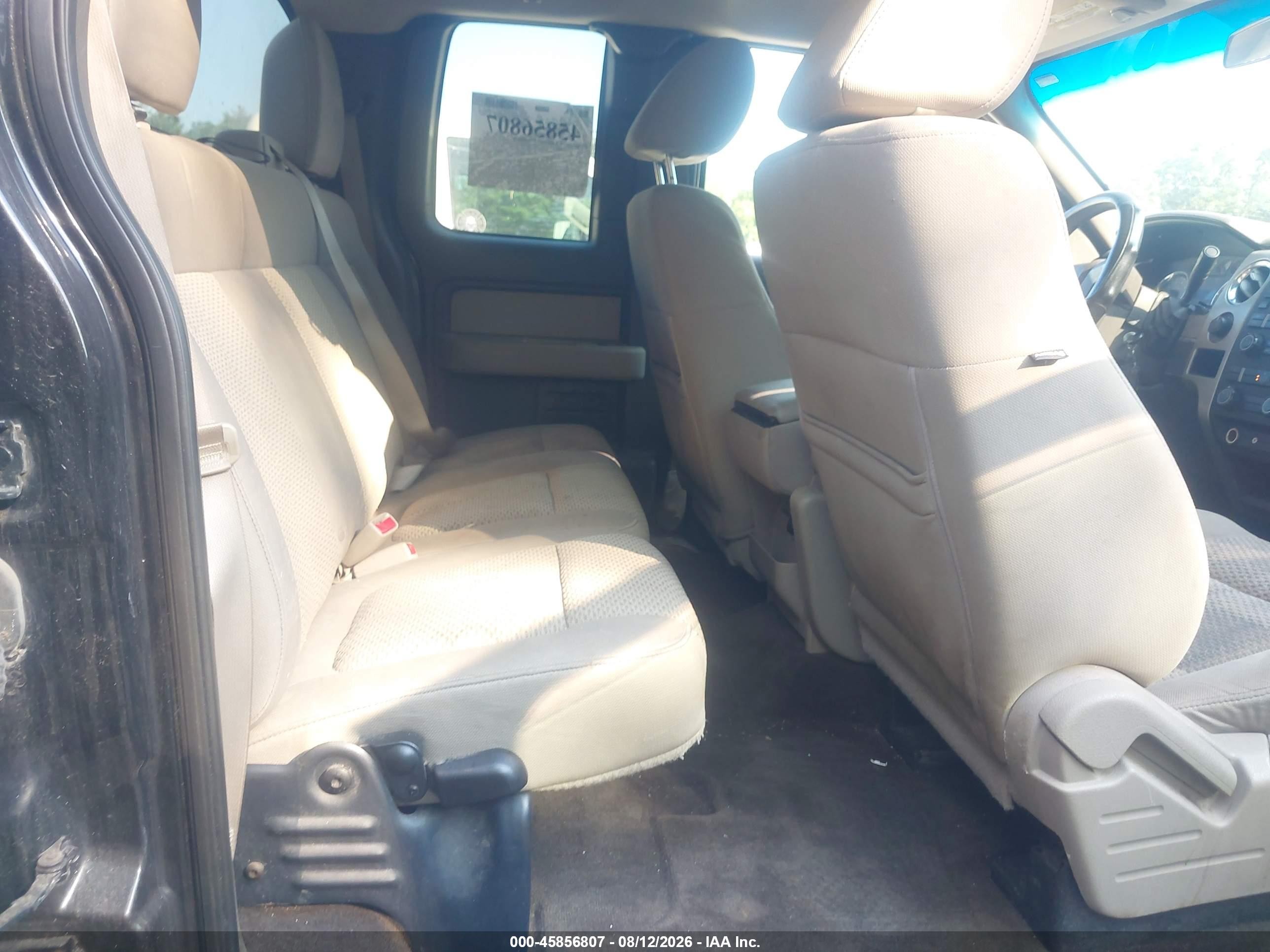 2010 Ford F-150 Xlt Black vin: 1FTEX1E88AFB40401