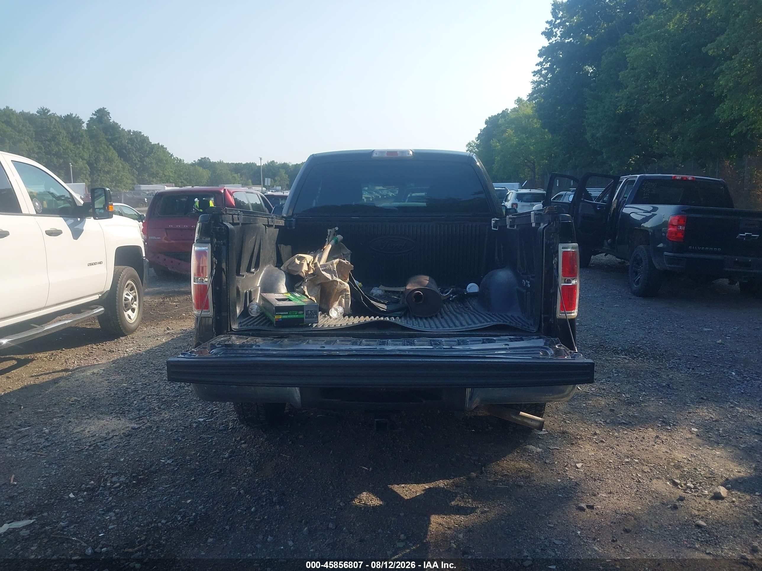 2010 Ford F-150 Xlt Black vin: 1FTEX1E88AFB40401