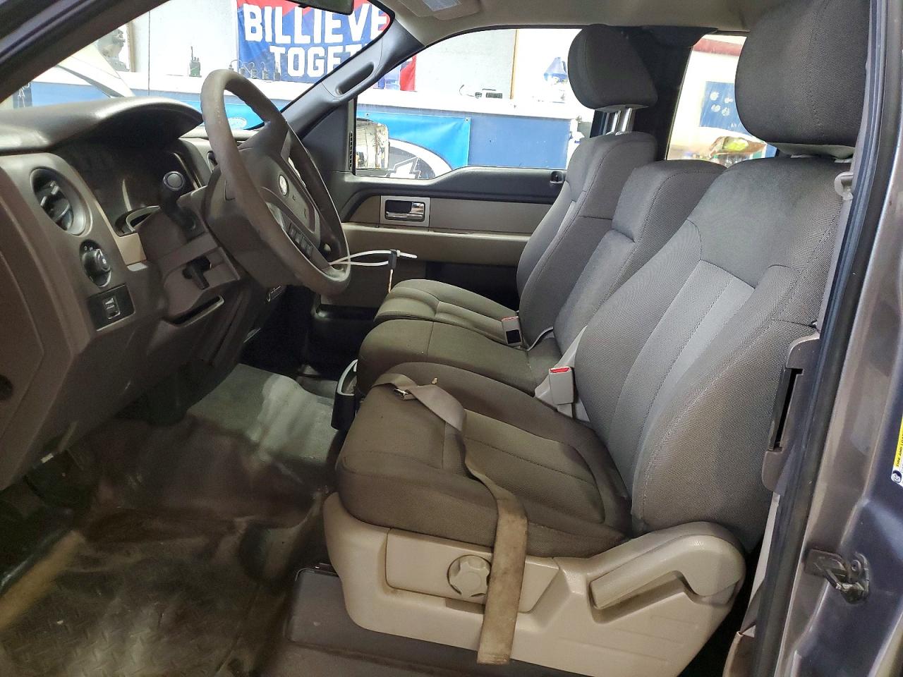 2010 Ford F150 Super Cab Gray vin: 1FTEX1E88AFD75686