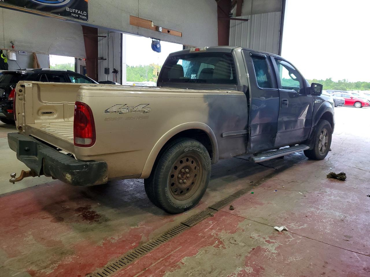 2010 Ford F150 Super Cab Gray vin: 1FTEX1E88AFD75686