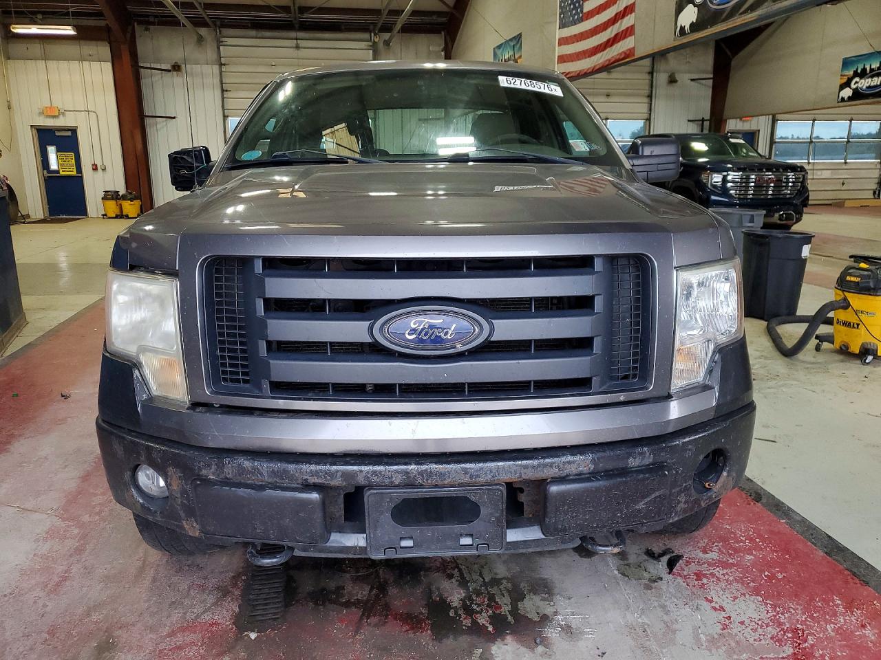 2010 Ford F150 Super Cab Gray vin: 1FTEX1E88AFD75686