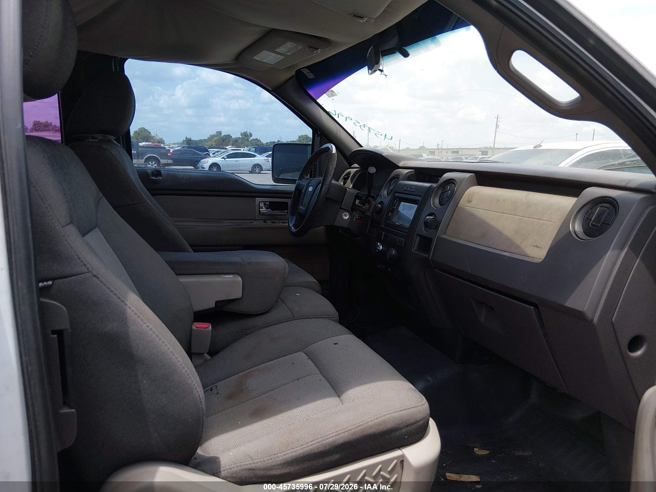 2010 Ford F-150 Stx/xl/xlt White vin: 1FTEX1E88AKB70280