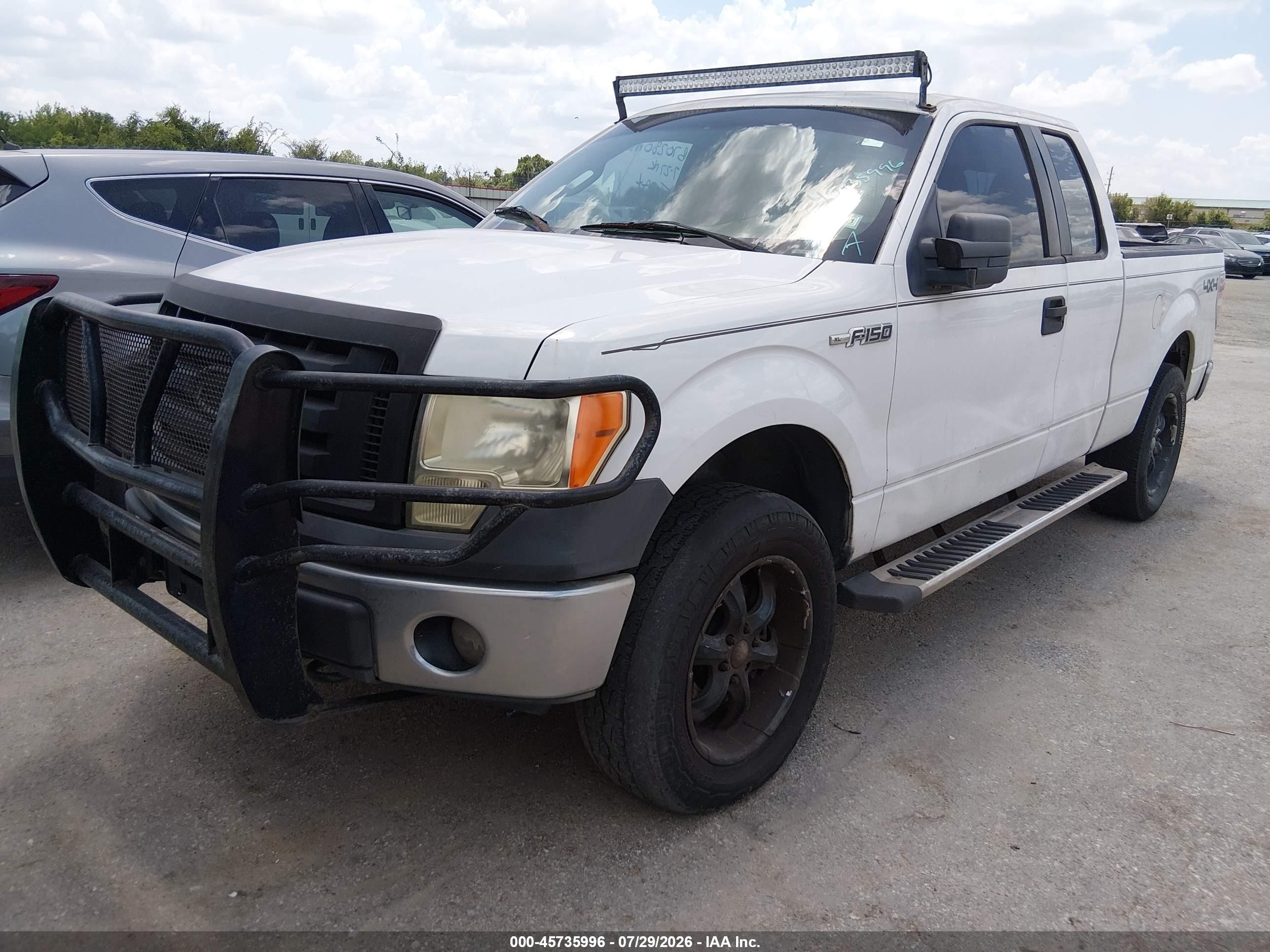 2010 Ford F-150 Stx/xl/xlt White vin: 1FTEX1E88AKB70280