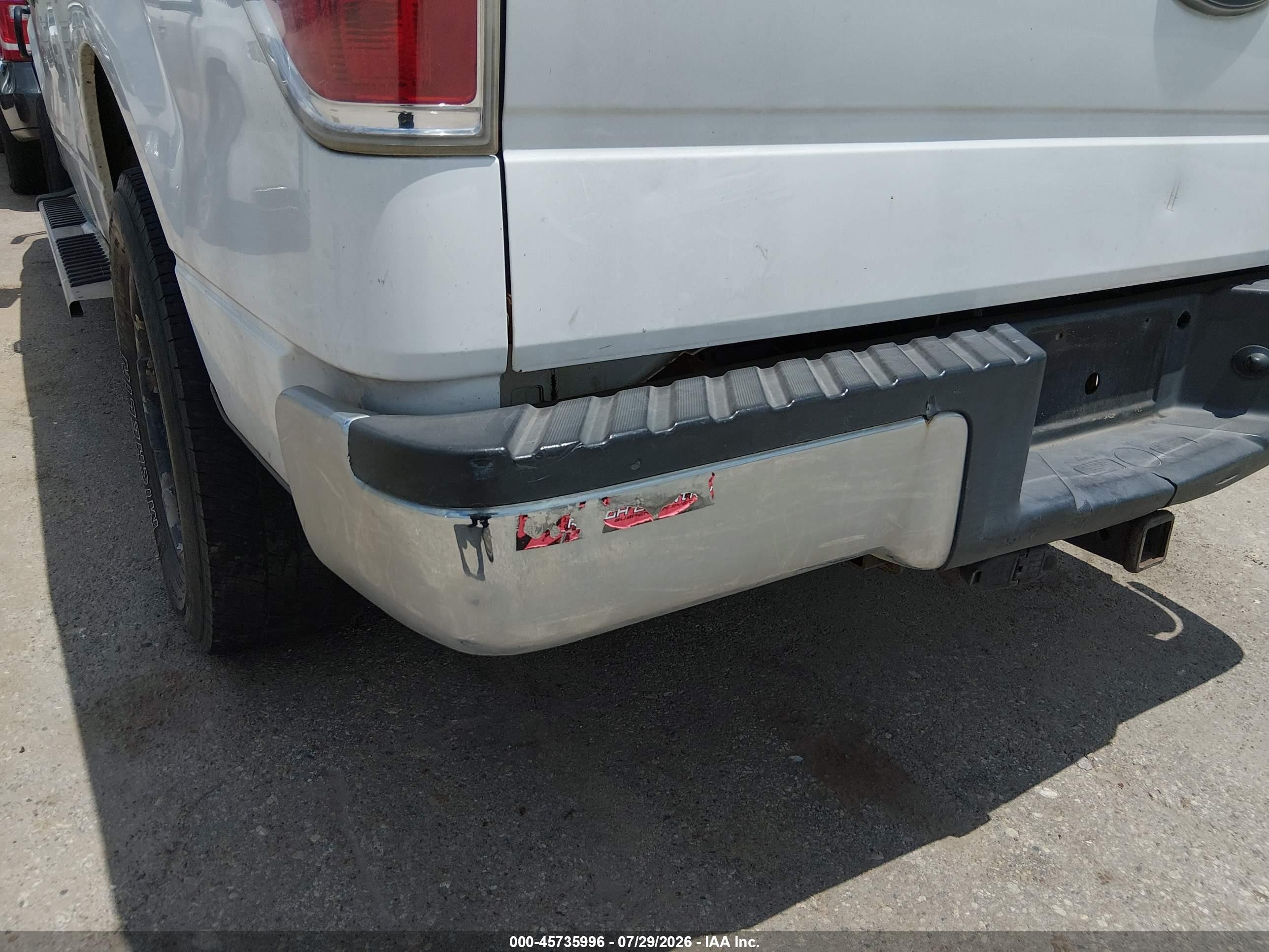2010 Ford F-150 Stx/xl/xlt White vin: 1FTEX1E88AKB70280