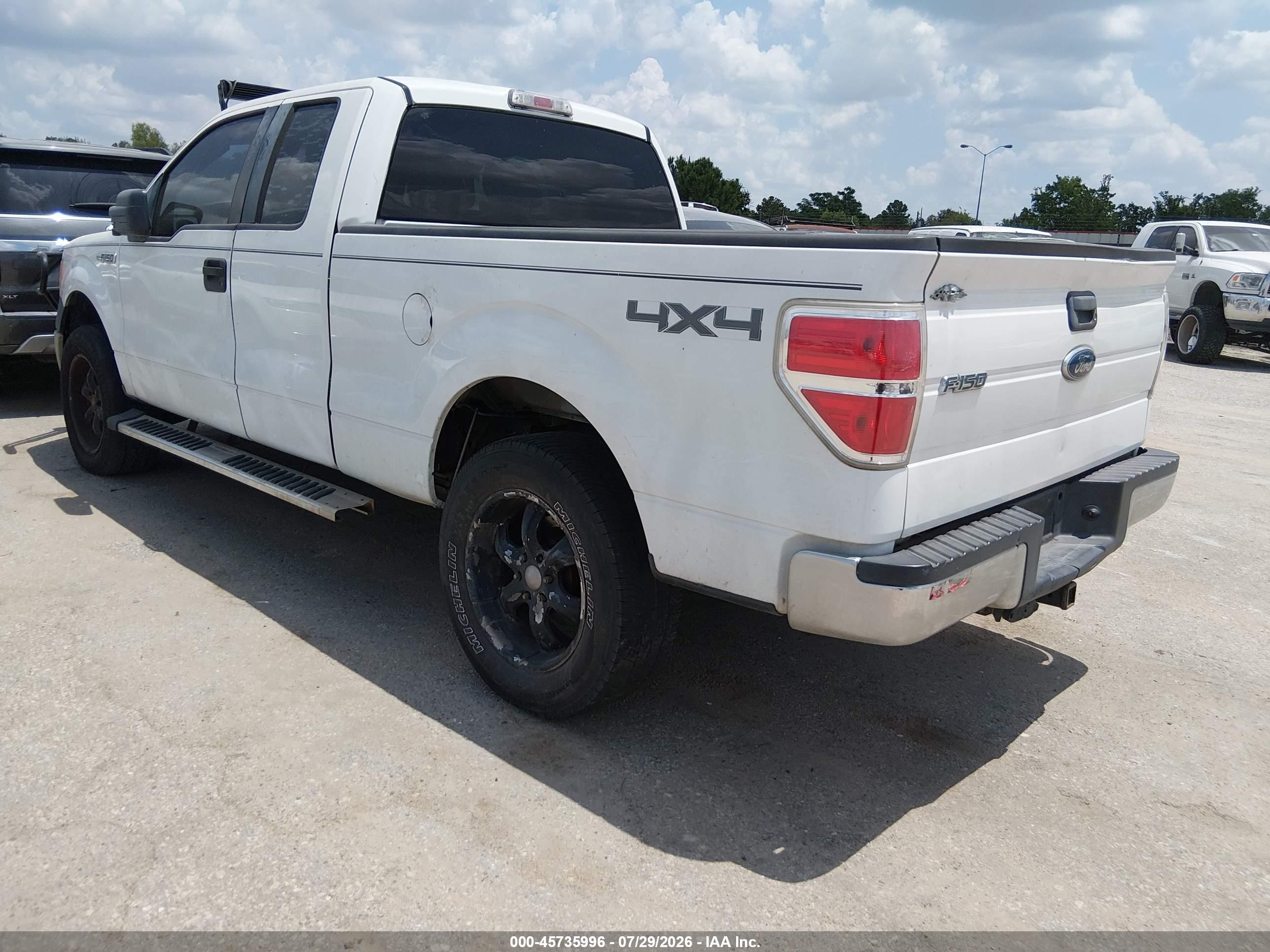 2010 Ford F-150 Stx/xl/xlt White vin: 1FTEX1E88AKB70280