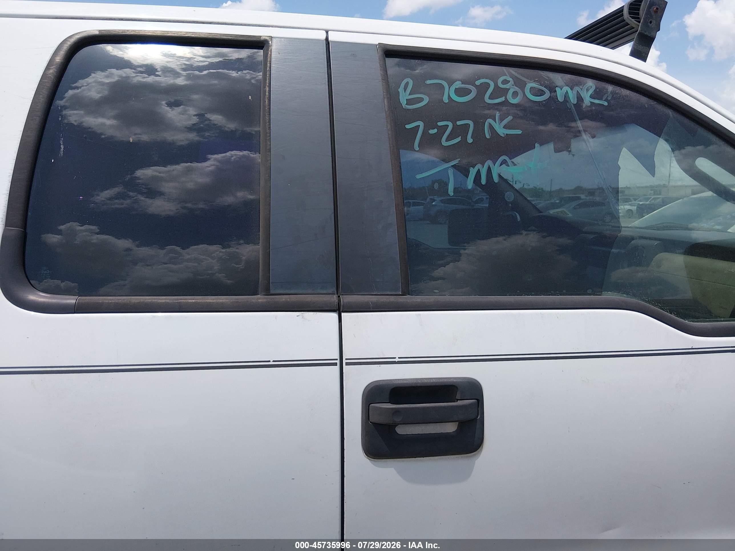 2010 Ford F-150 Stx/xl/xlt White vin: 1FTEX1E88AKB70280