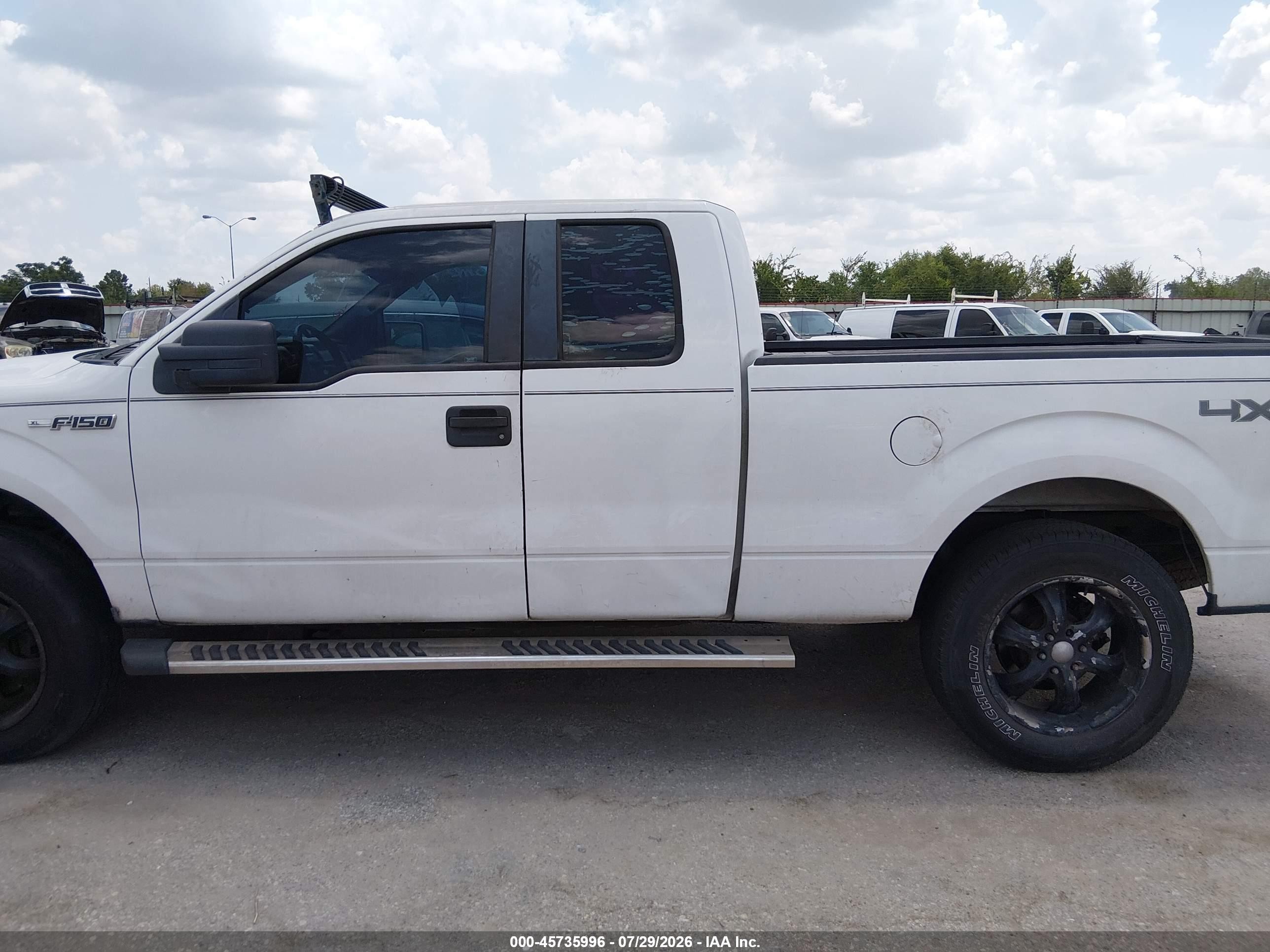 2010 Ford F-150 Stx/xl/xlt White vin: 1FTEX1E88AKB70280