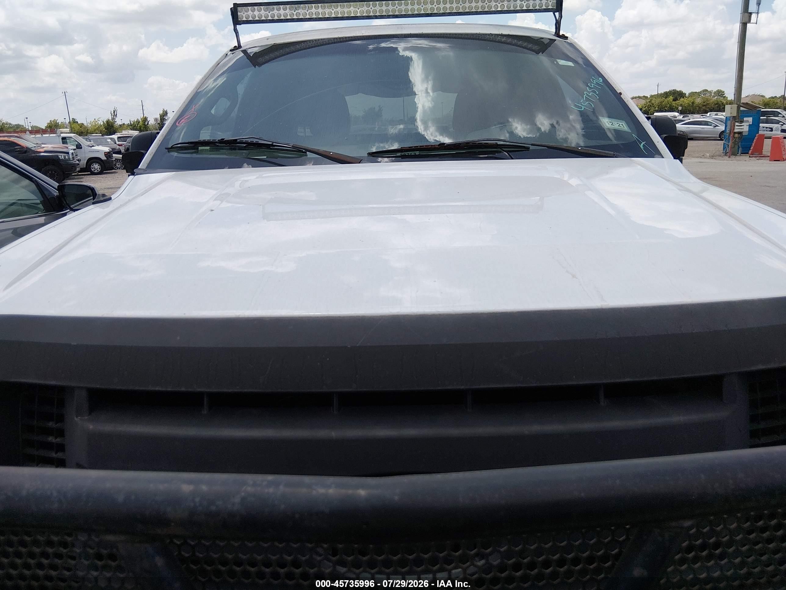 2010 Ford F-150 Stx/xl/xlt White vin: 1FTEX1E88AKB70280