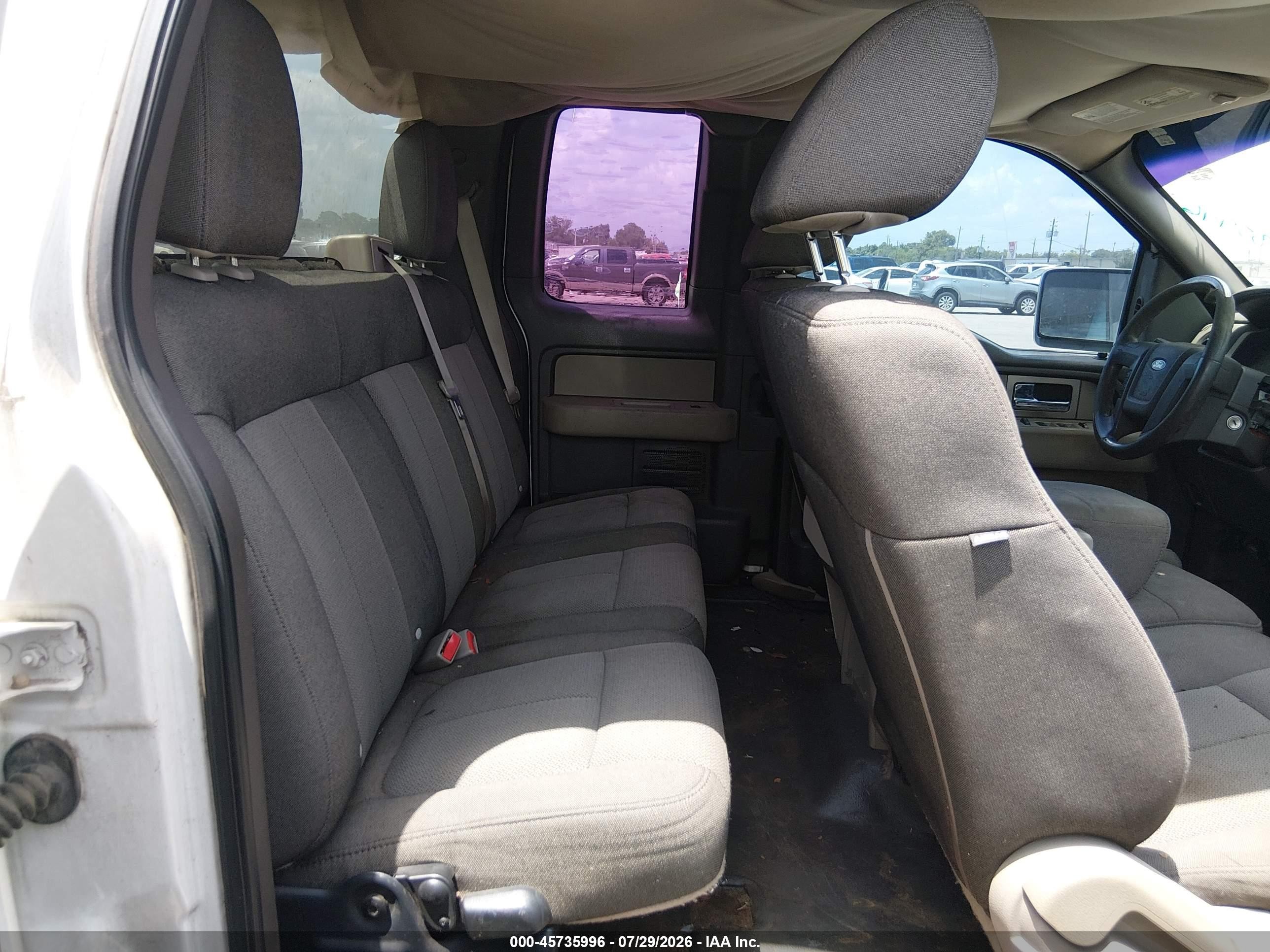 2010 Ford F-150 Stx/xl/xlt White vin: 1FTEX1E88AKB70280
