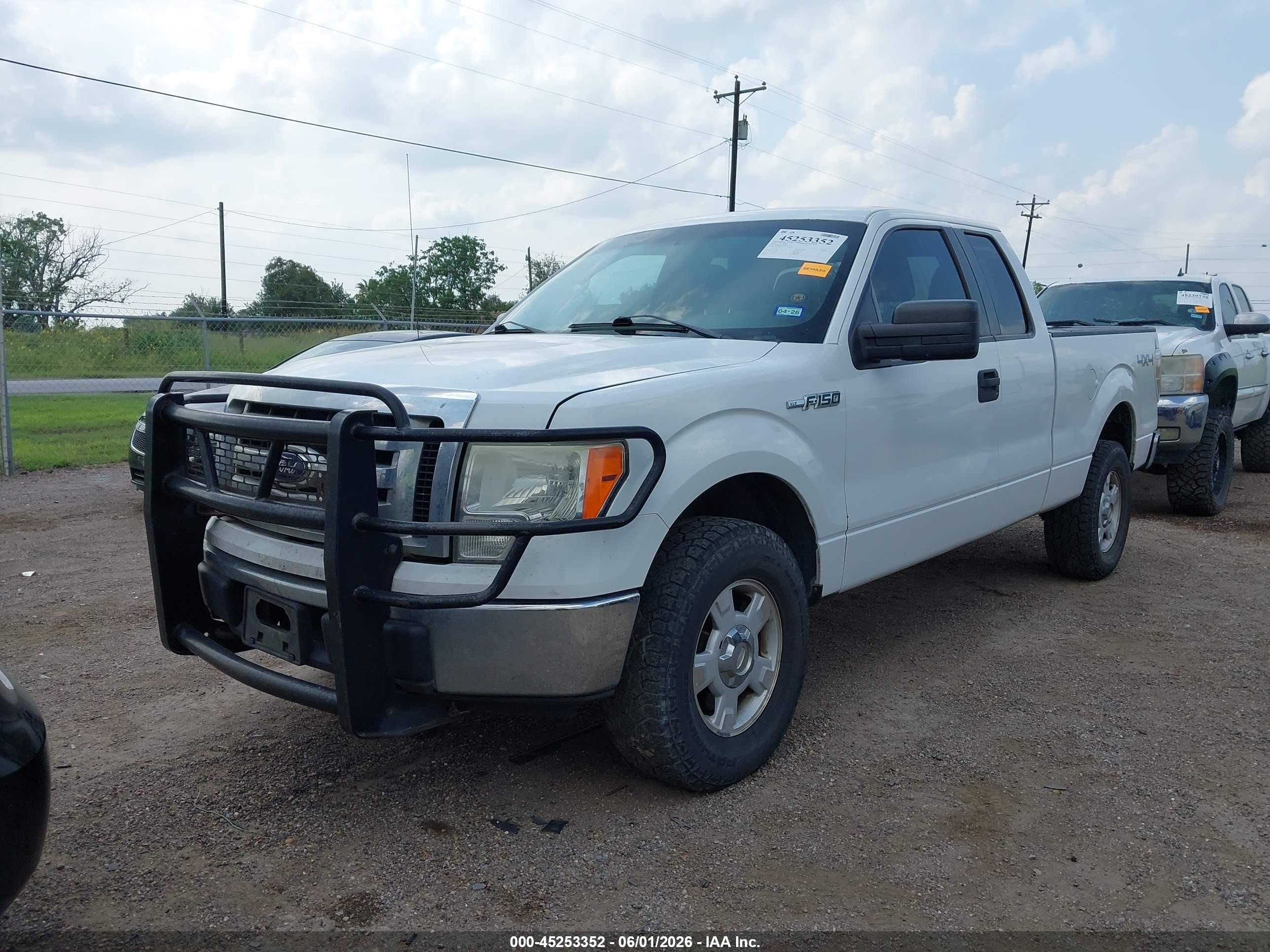 2010 Ford F-150 Stx/xl/xlt White vin: 1FTEX1E89AFC36795