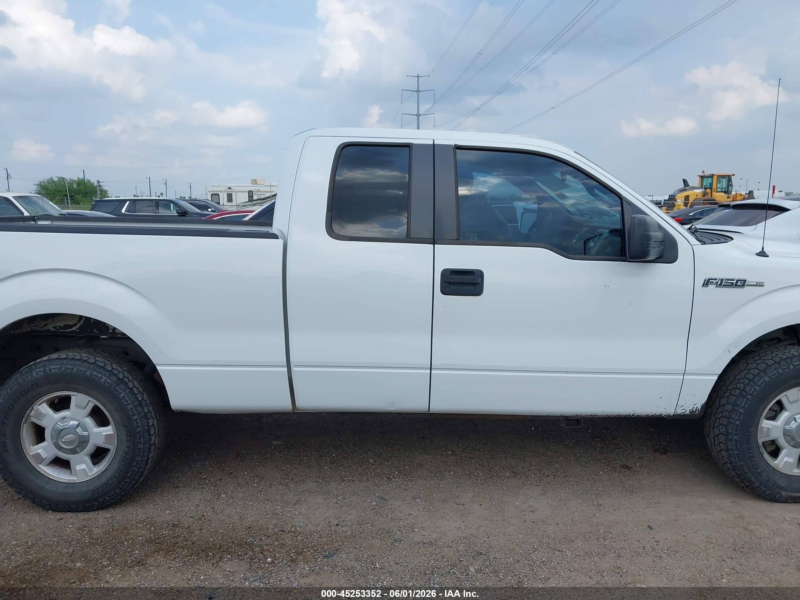 2010 Ford F-150 Stx/xl/xlt White vin: 1FTEX1E89AFC36795