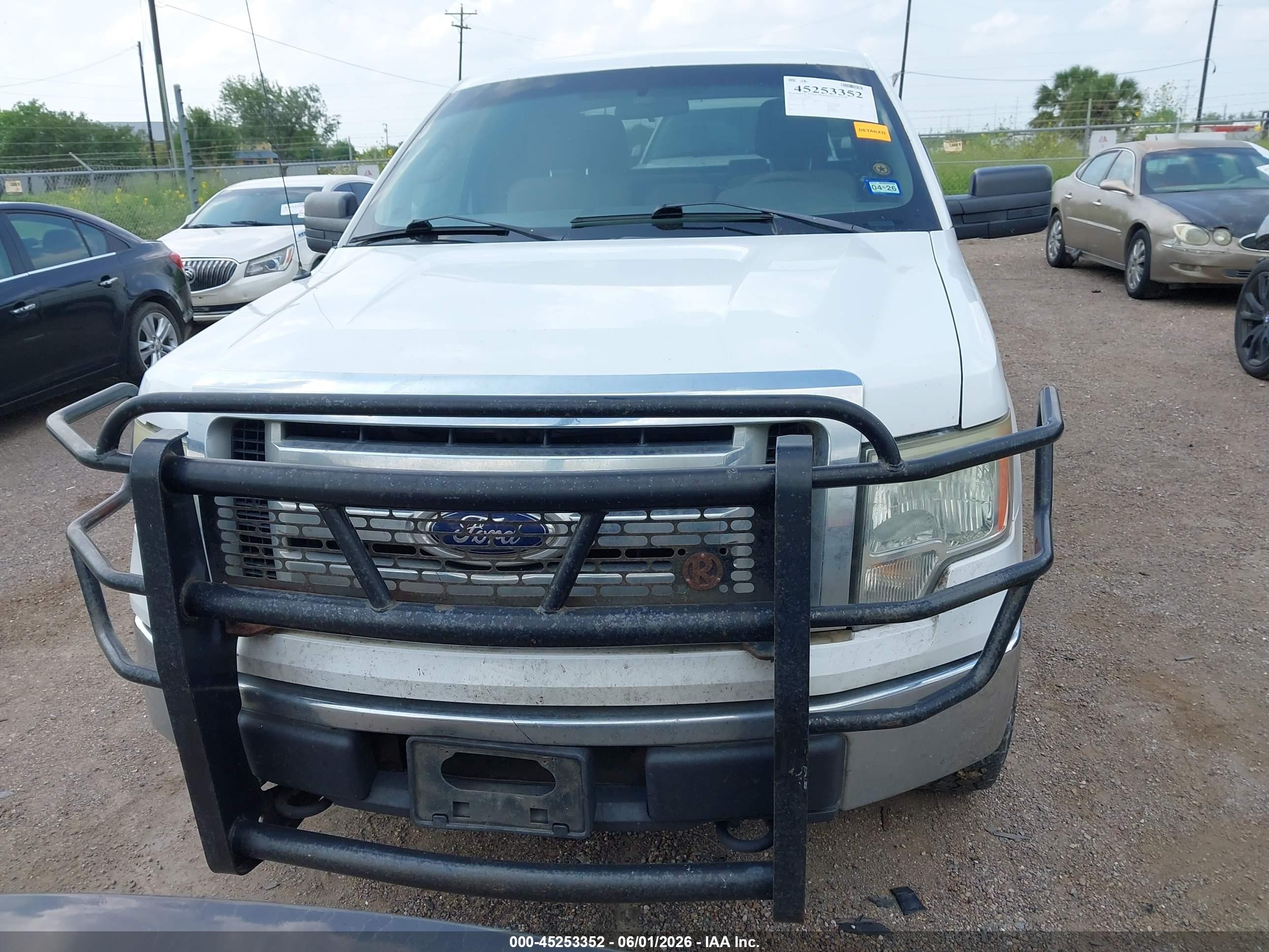 2010 Ford F-150 Stx/xl/xlt White vin: 1FTEX1E89AFC36795