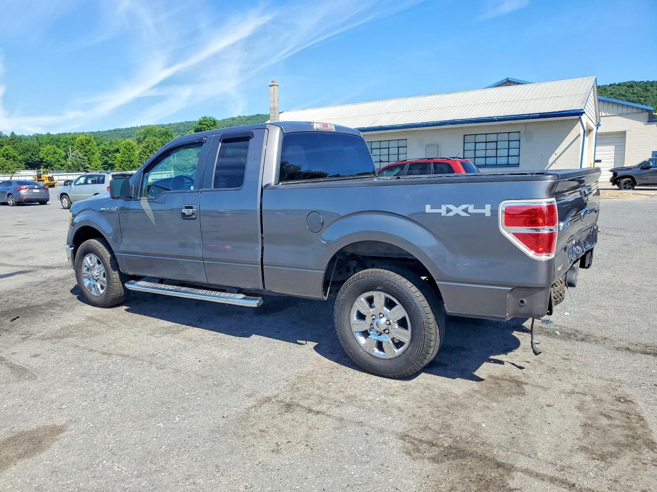 2010 Ford F150 Super Cab Gray vin: 1FTEX1E89AFD08367