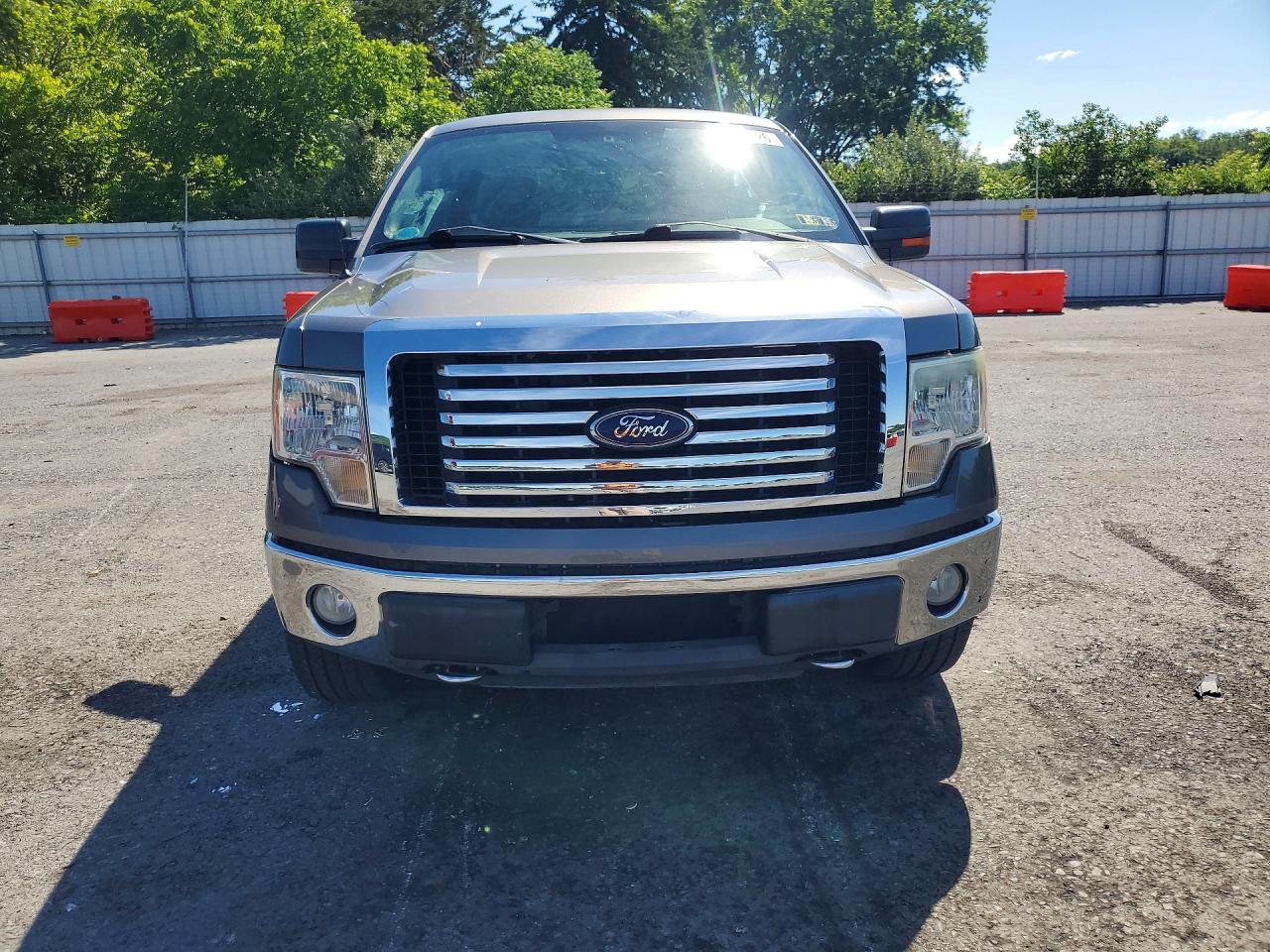 2010 Ford F150 Super Cab Gray vin: 1FTEX1E89AFD08367