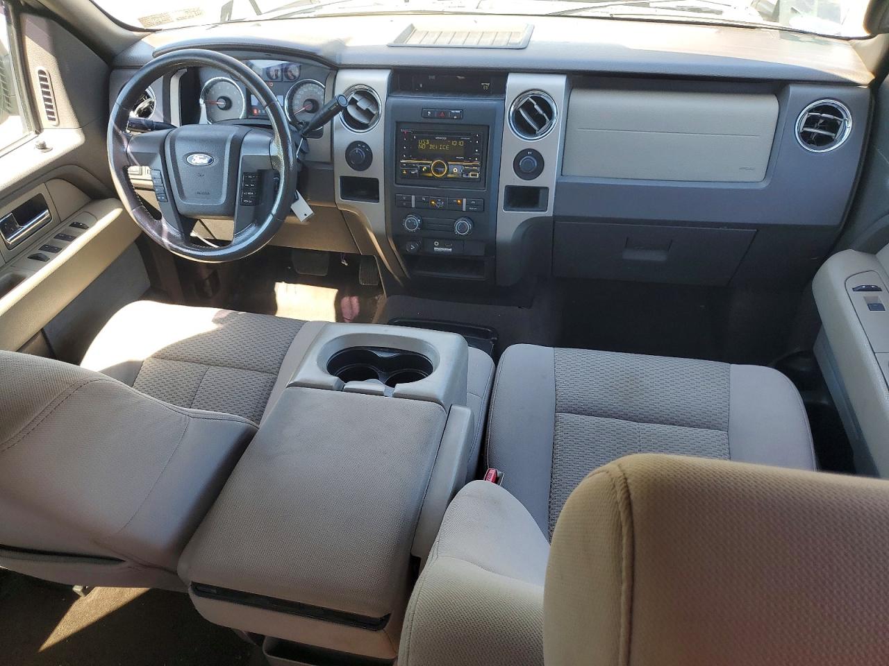 2010 Ford F150 Super Cab Gray vin: 1FTEX1E89AFD08367