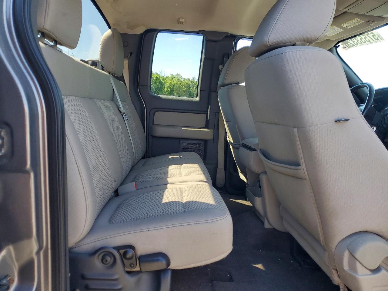 2010 Ford F150 Super Cab Gray vin: 1FTEX1E89AFD08367