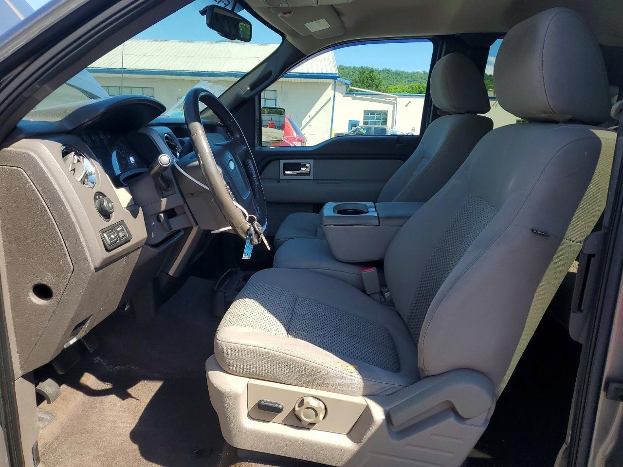 2010 Ford F150 Super Cab Gray vin: 1FTEX1E89AFD08367