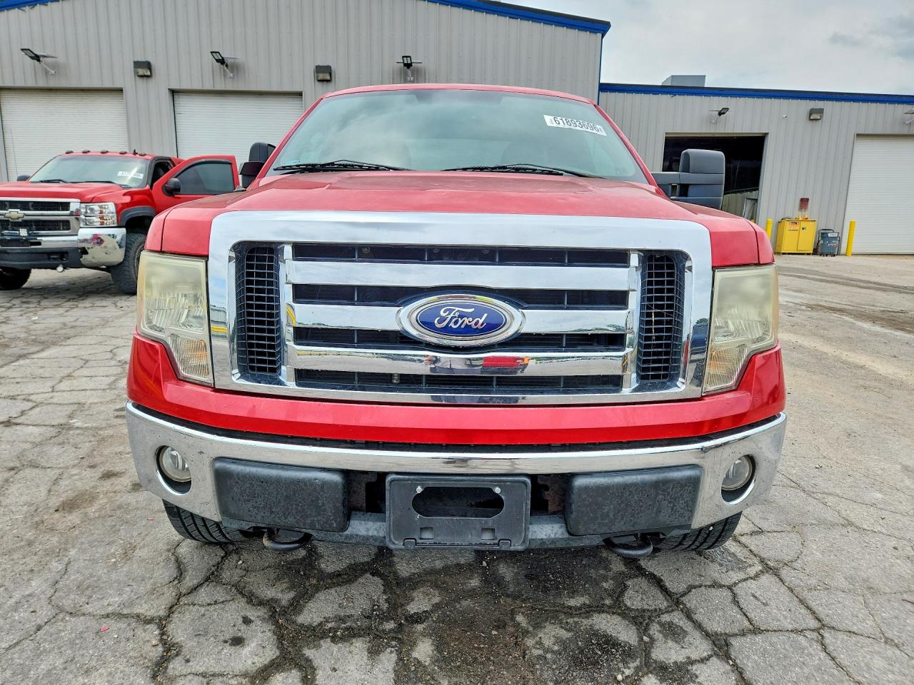 2010 Ford F150 Super Cab Red vin: 1FTEX1E89AKE15670