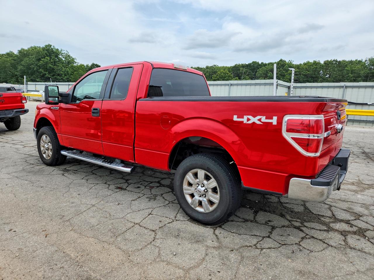 2010 Ford F150 Super Cab Red vin: 1FTEX1E89AKE15670