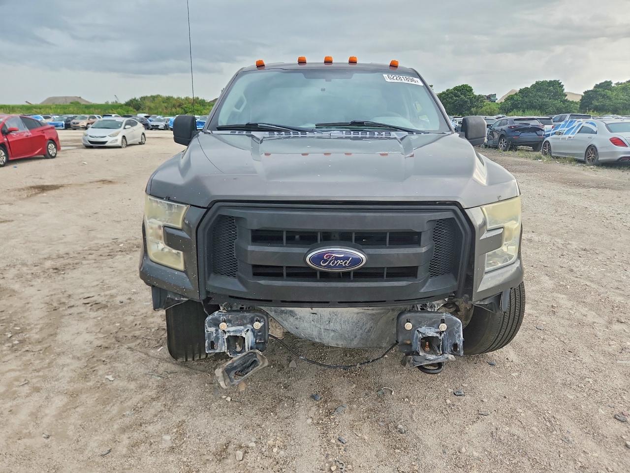 2015 Ford F150 Super Cab Gray vin: 1FTEX1E89FKE67596