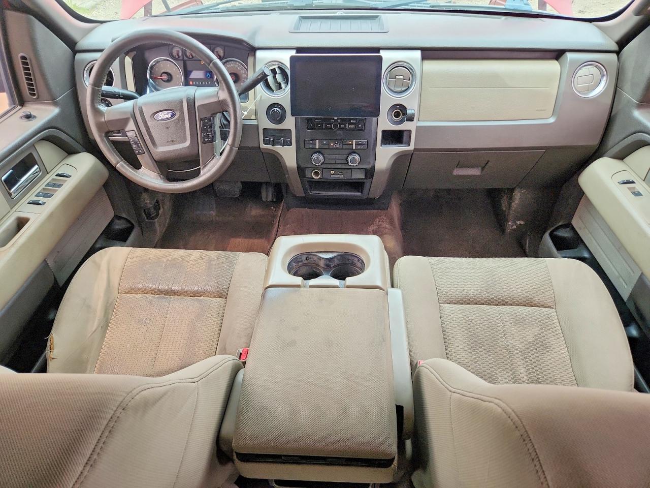 2010 Ford F150 Super Cab Red vin: 1FTEX1E8XAFB12924