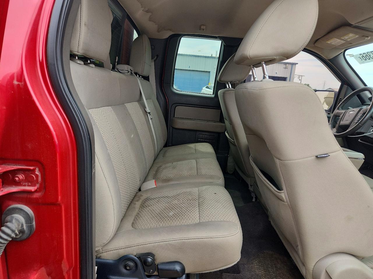 2010 Ford F150 Super Cab Red vin: 1FTEX1E8XAFB12924