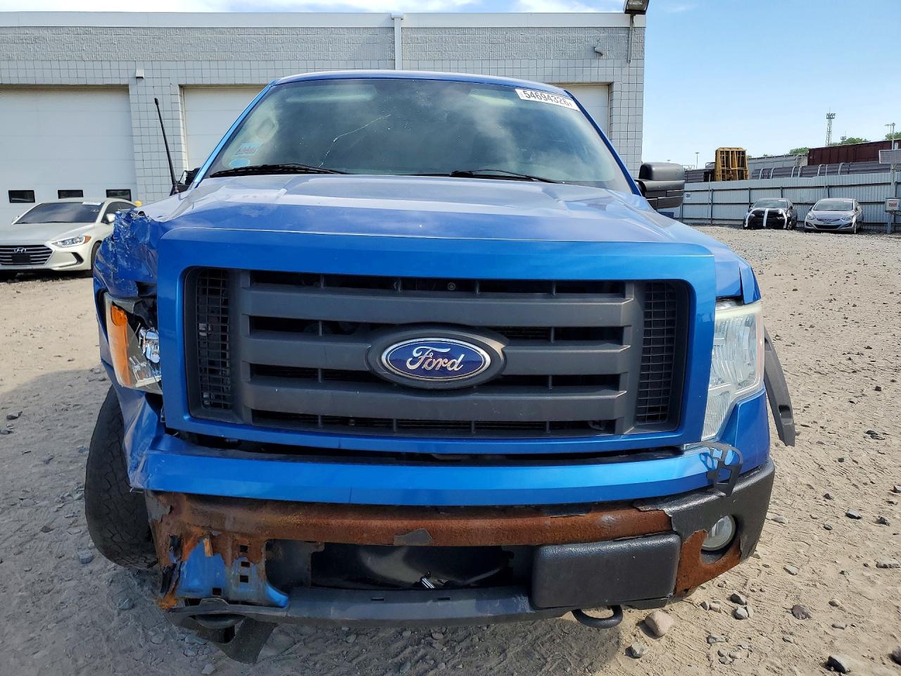 2010 Ford F150 Super Cab Blue vin: 1FTEX1E8XAFB43655