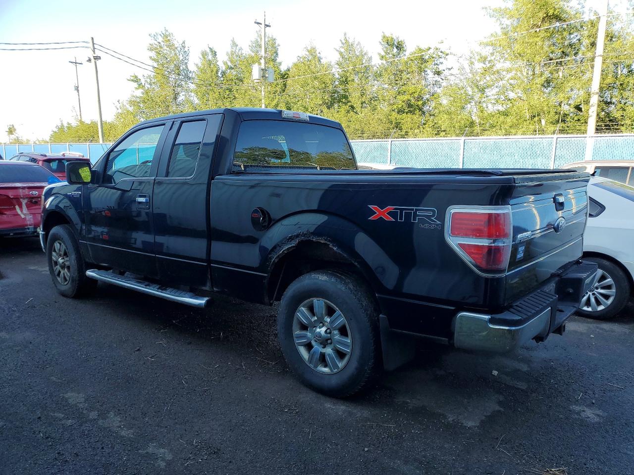 2010 Ford F150 Super Cab Black vin: 1FTEX1E8XAFB63923