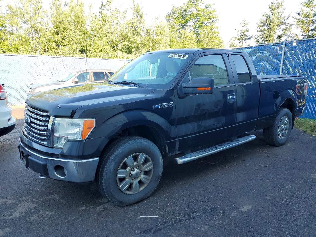 2010 Ford F150 Super Cab Black vin: 1FTEX1E8XAFB63923